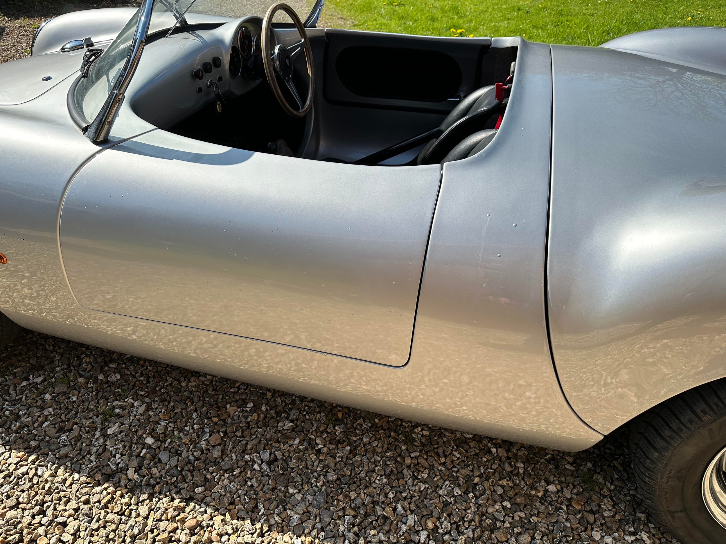 1996 TRAC Technic Porsche 550 Spyder Replica Registration Number Q260 ABL Metallic silver with a - Image 38 of 65