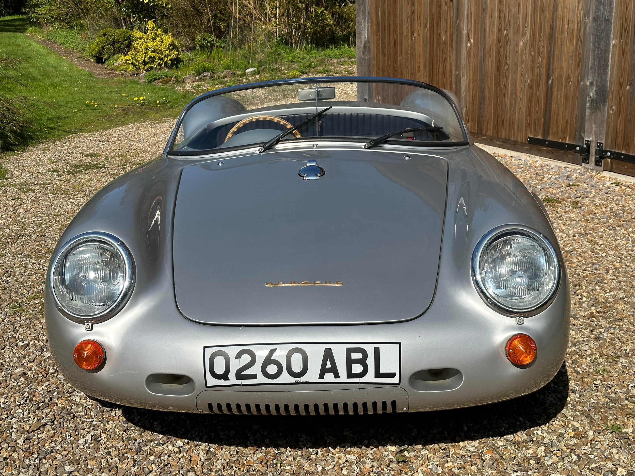 1996 TRAC Technic Porsche 550 Spyder Replica Registration Number Q260 ABL Metallic silver with a - Image 6 of 65