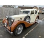 1939 MG VA Registration number PXS 912 Chassis number VA2394 Engine number TPBG2659 Stored in