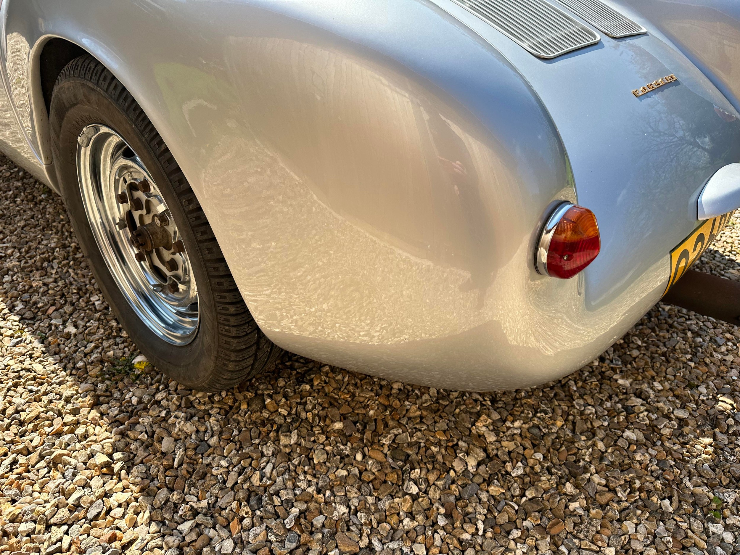 1996 TRAC Technic Porsche 550 Spyder Replica Registration Number Q260 ABL Metallic silver with a - Image 17 of 65