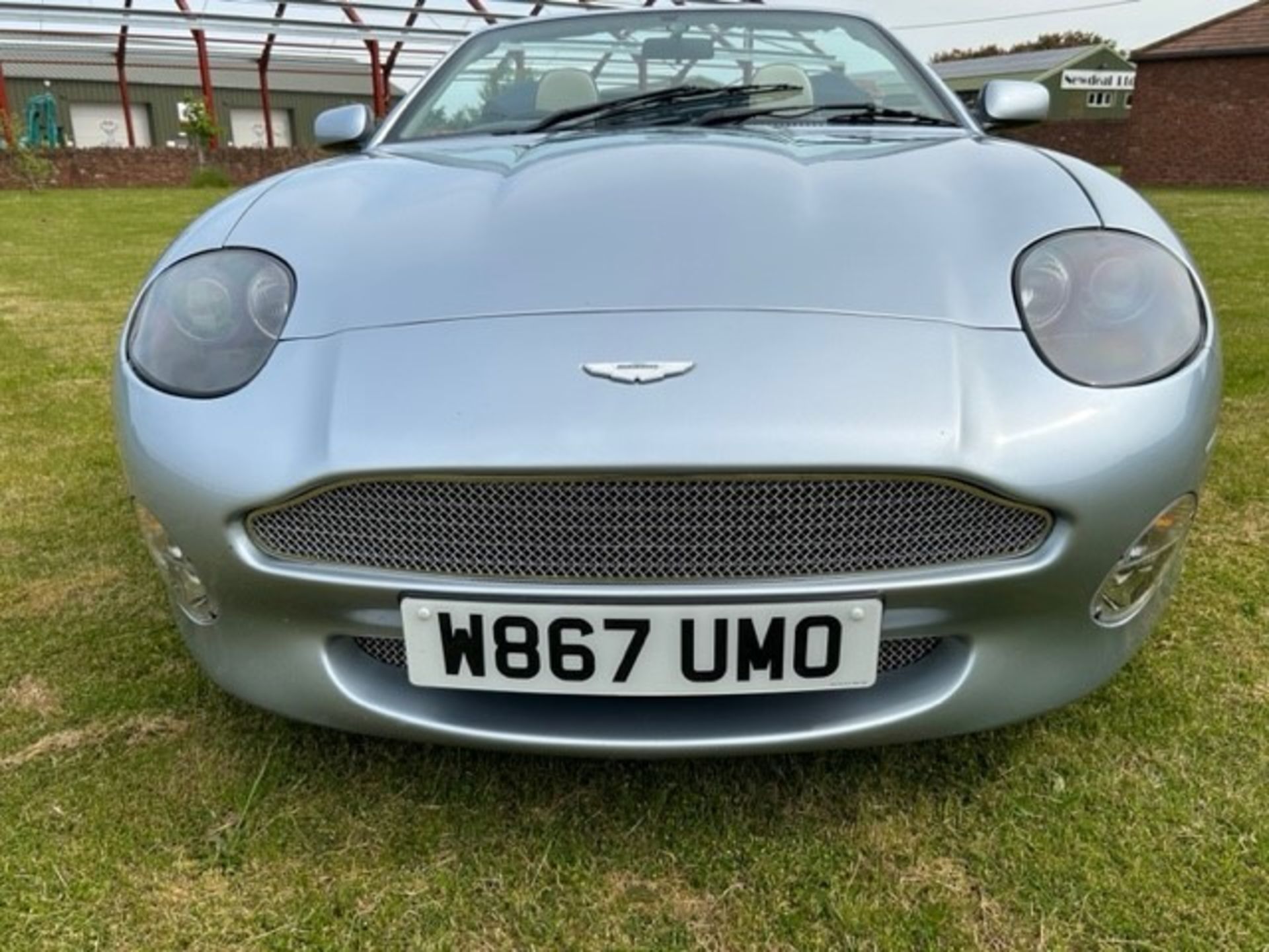 2000 Aston Martin DB7 Vantage Volante Registration number W867 UMO Light metallic blue with interior - Image 72 of 82