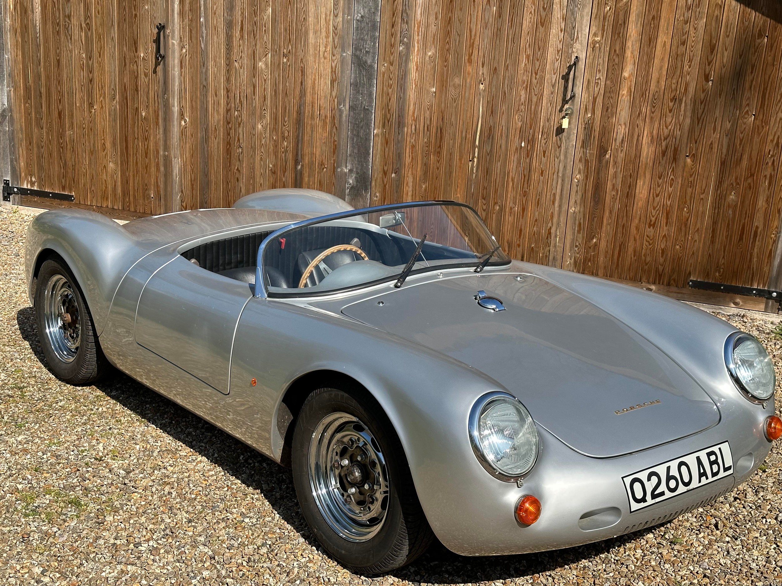 1996 TRAC Technic Porsche 550 Spyder Replica Registration Number Q260 ABL Metallic silver with a - Image 4 of 65