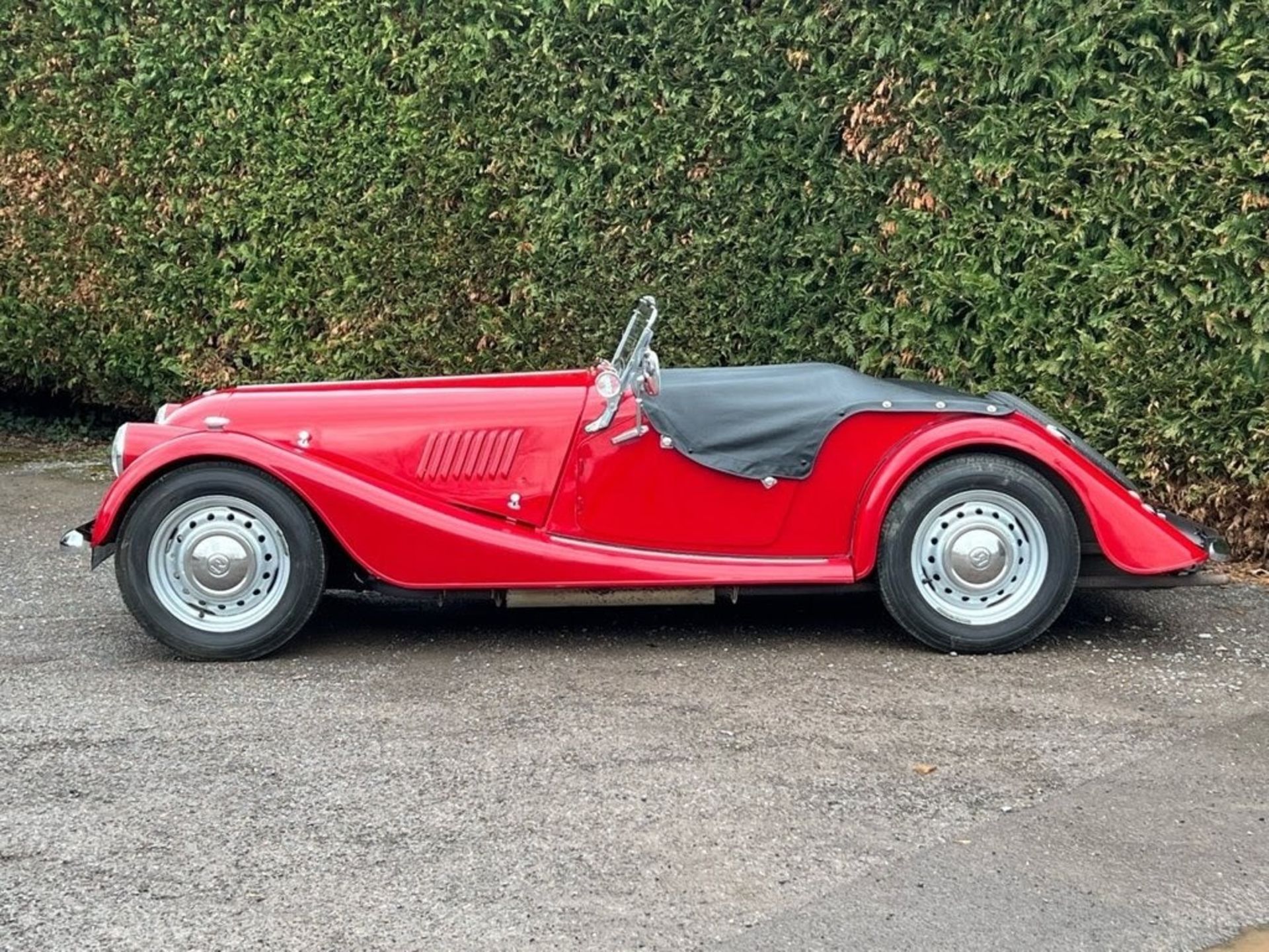 1958 Morgan 4/4 Registration number UH0 183 Chassis number A357 Engine number 391074 Wrexham red - Image 8 of 25