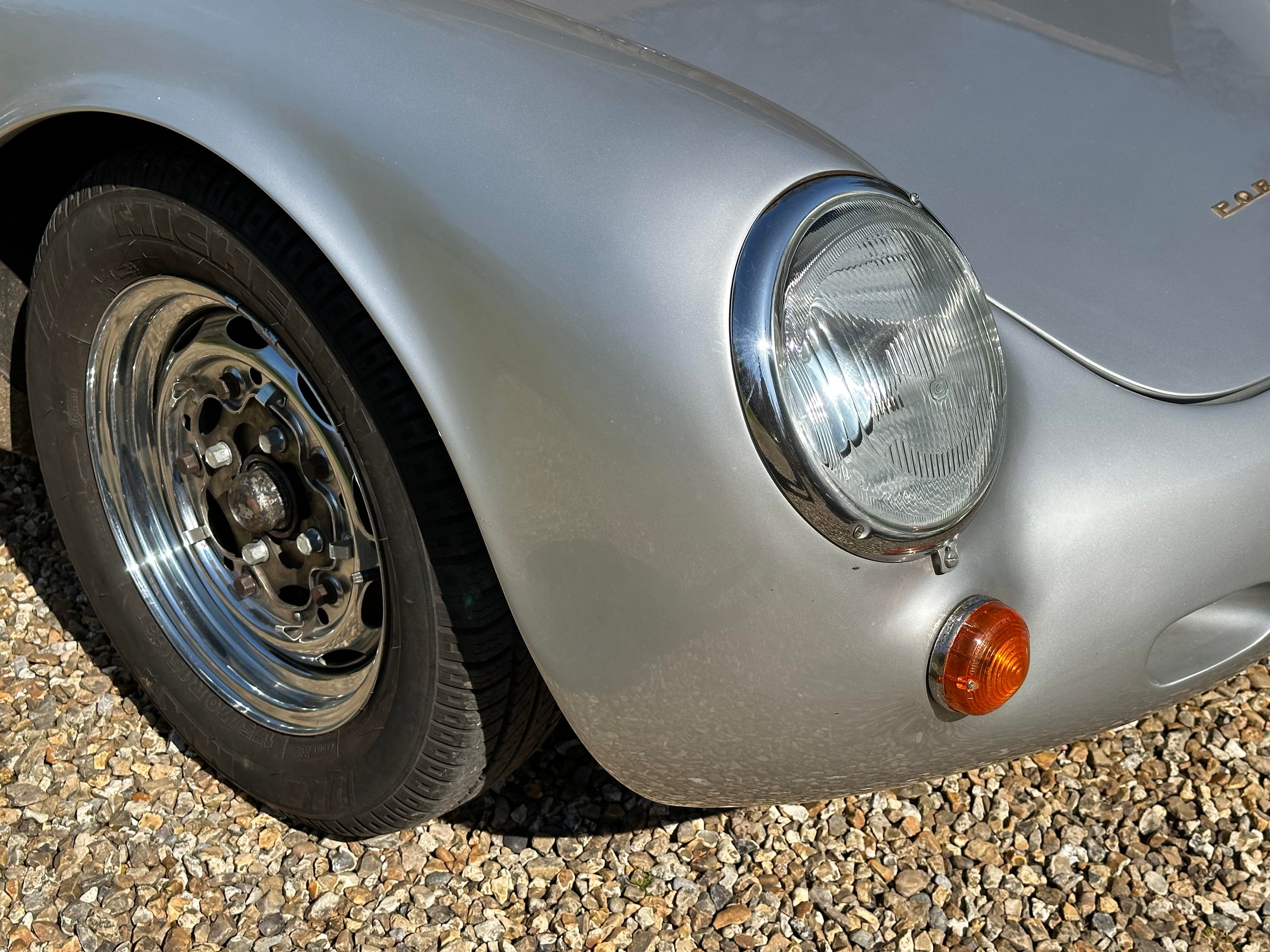 1996 TRAC Technic Porsche 550 Spyder Replica Registration Number Q260 ABL Metallic silver with a - Image 13 of 65