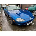 1997 Jaguar XK8 Convertible Registration number C4 GGW Metallic blue with