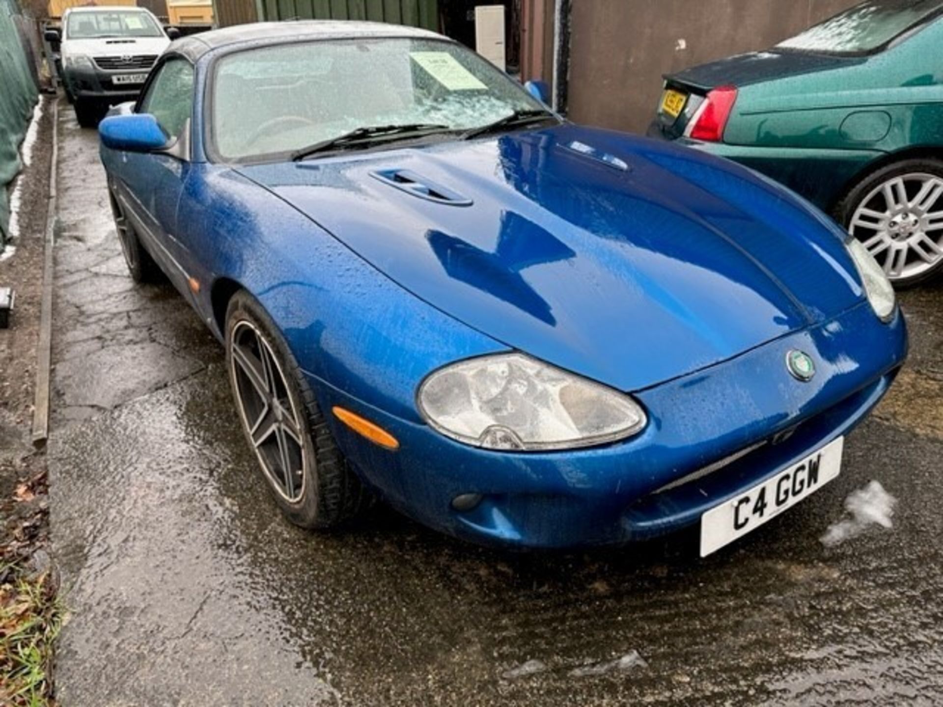 1997 Jaguar XK8 Convertible Registration number C4 GGW Metallic blue with