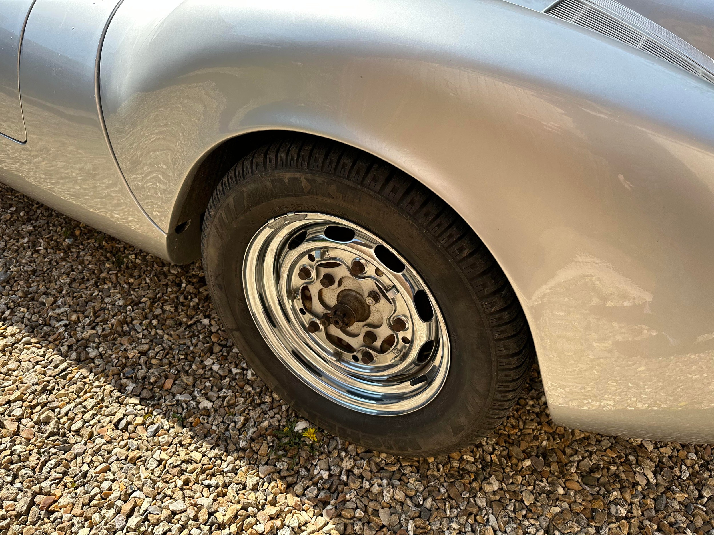 1996 TRAC Technic Porsche 550 Spyder Replica Registration Number Q260 ABL Metallic silver with a - Image 18 of 65