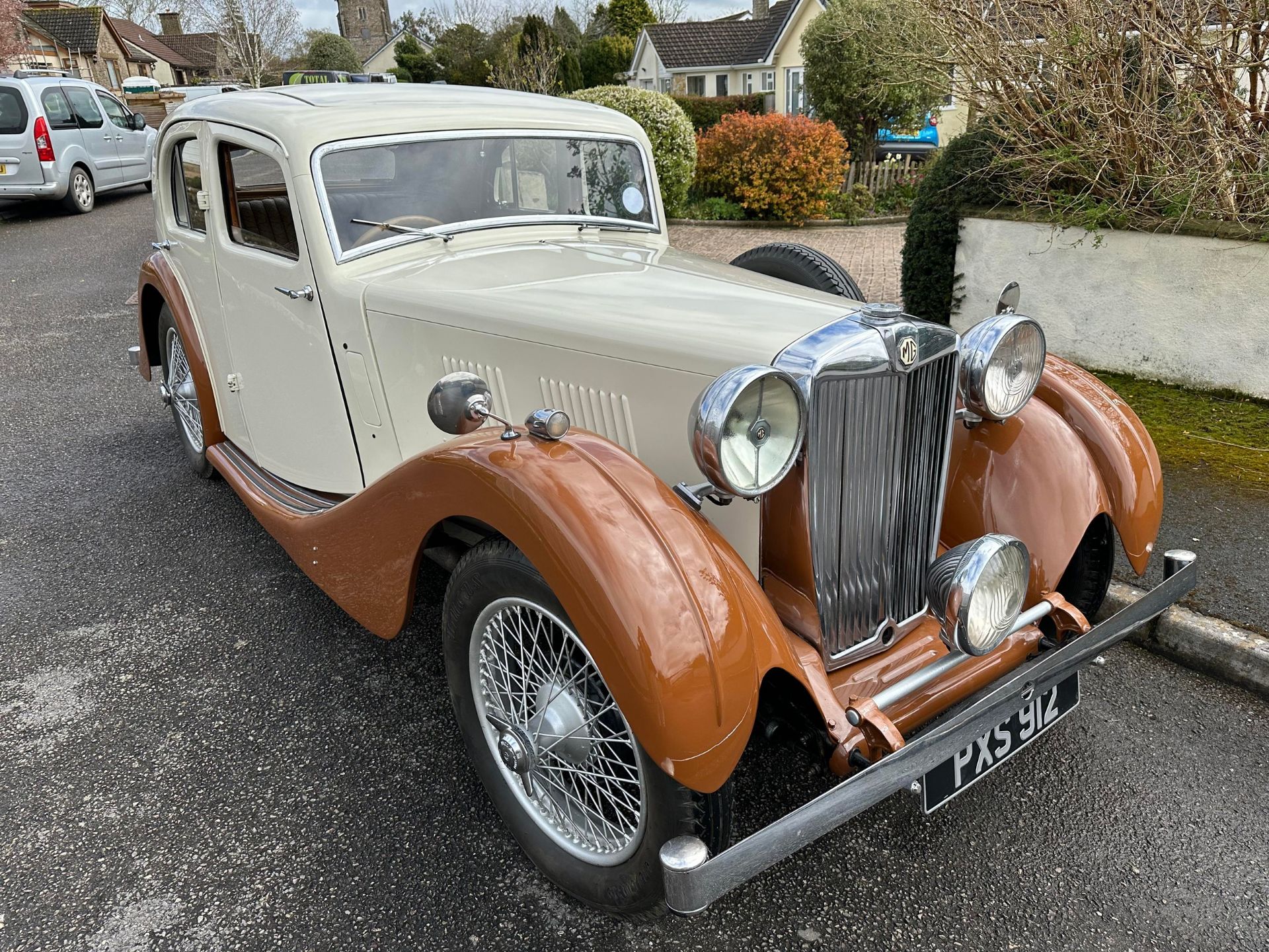 1939 MG VA Registration number PXS 912 Chassis number VA2394 Engine number TPBG2659 Stored in - Image 4 of 46