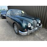 1965 Jaguar MKII 3.8 Registration number PRP 209D Chassis number CDA 93826 Metallic blue with a blue