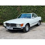 1984 Mercedes-Benz SL500 R107 Registration number SLZ 8052 Chassis number WDB1070462A016319 Engine