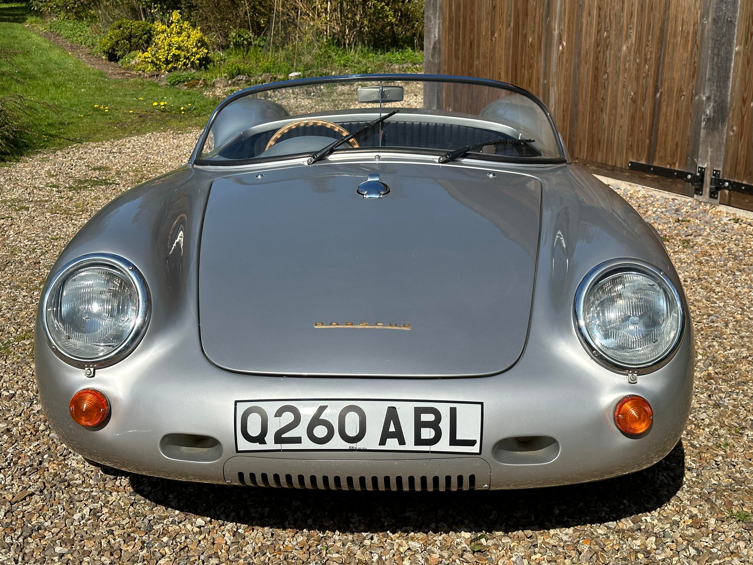 1996 TRAC Technic Porsche 550 Spyder Replica Registration Number Q260 ABL Metallic silver with a - Image 7 of 65