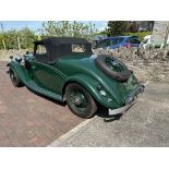 1935 Rover 14 Special Roadster Registration number AVC 88 Chassis number 524059 Engine number 623709