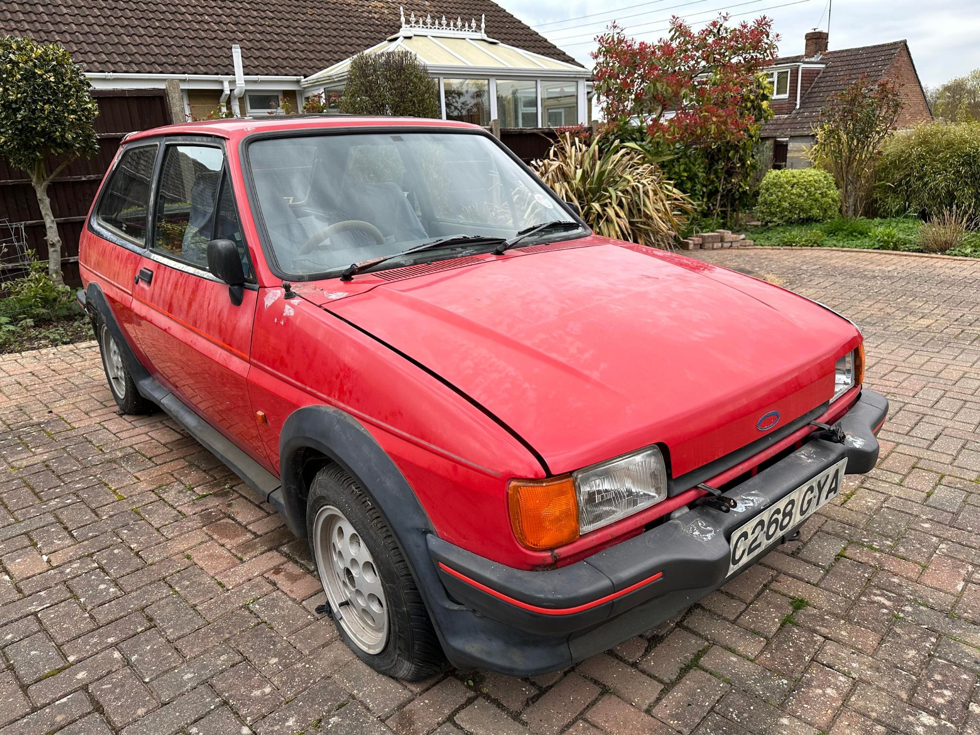 1986 Ford Fiesta XR2 Being sold without reserve Registration number C268 GYA Chassis number - Image 4 of 91