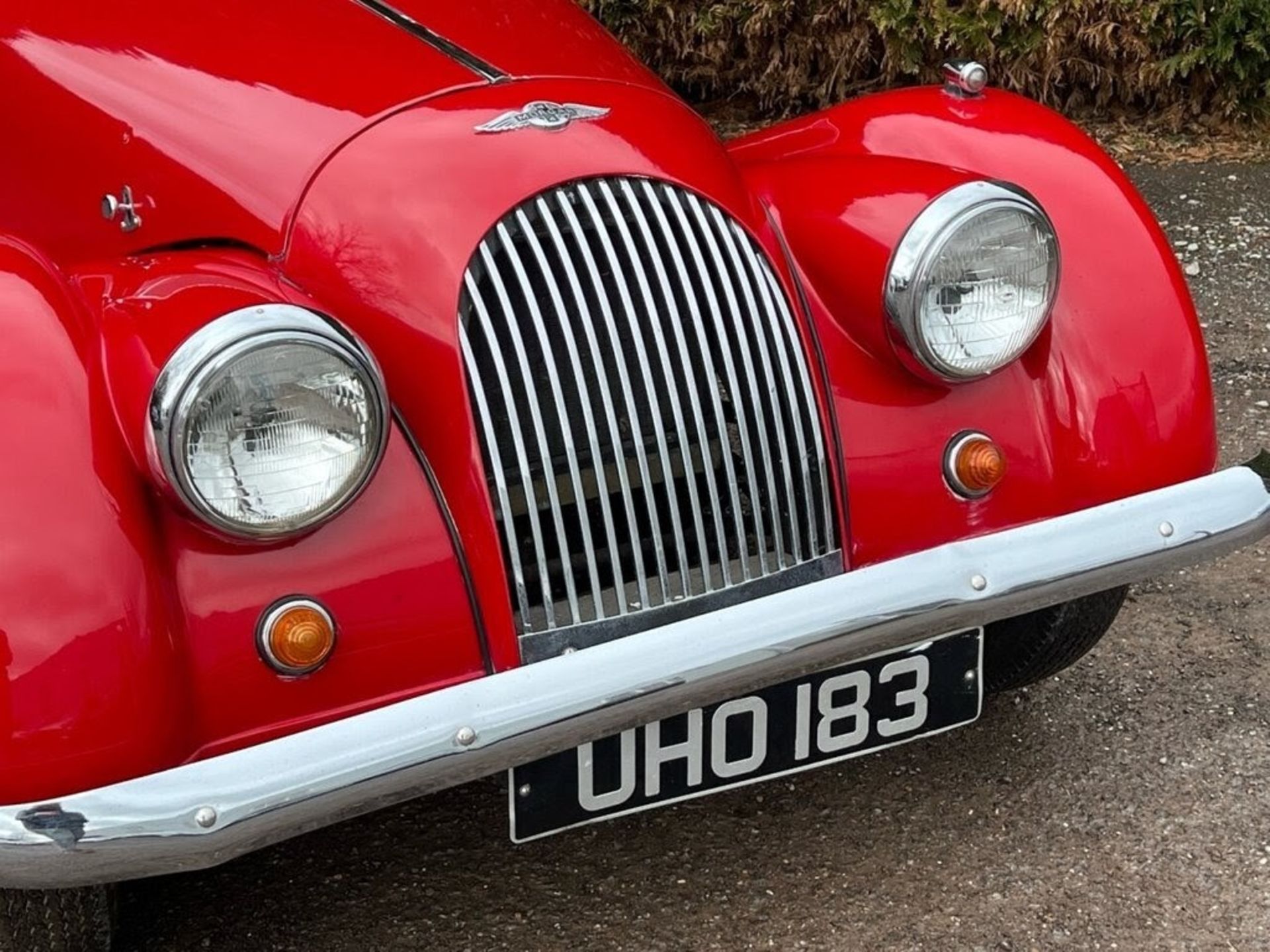 1958 Morgan 4/4 Registration number UH0 183 Chassis number A357 Engine number 391074 Wrexham red - Image 13 of 25