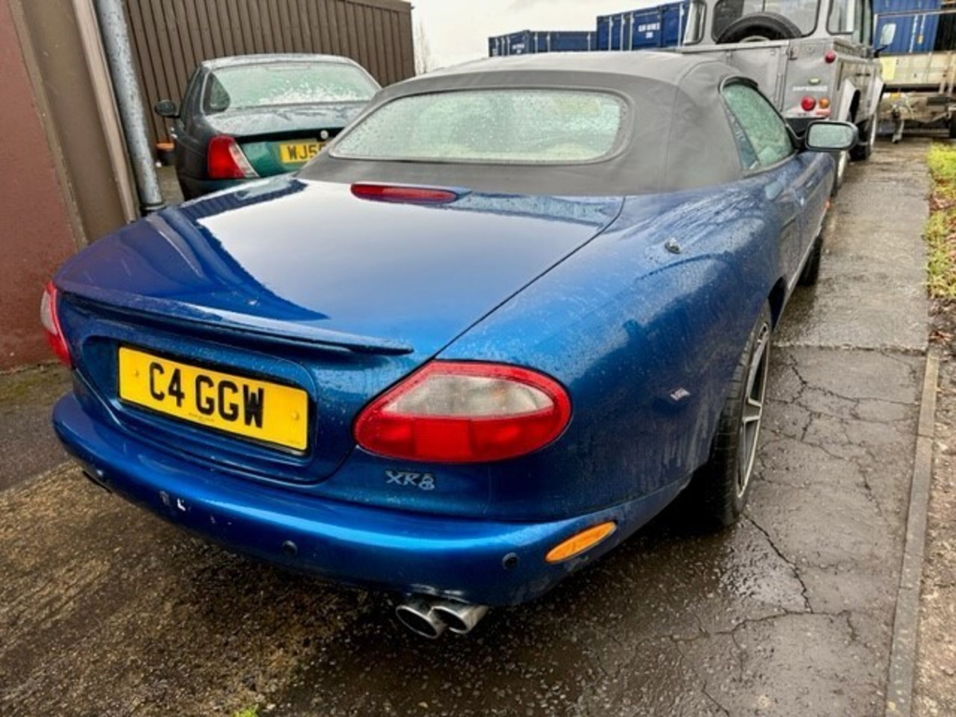 1997 Jaguar XK8 Convertible Registration number C4 GGW Metallic blue with - Image 6 of 17