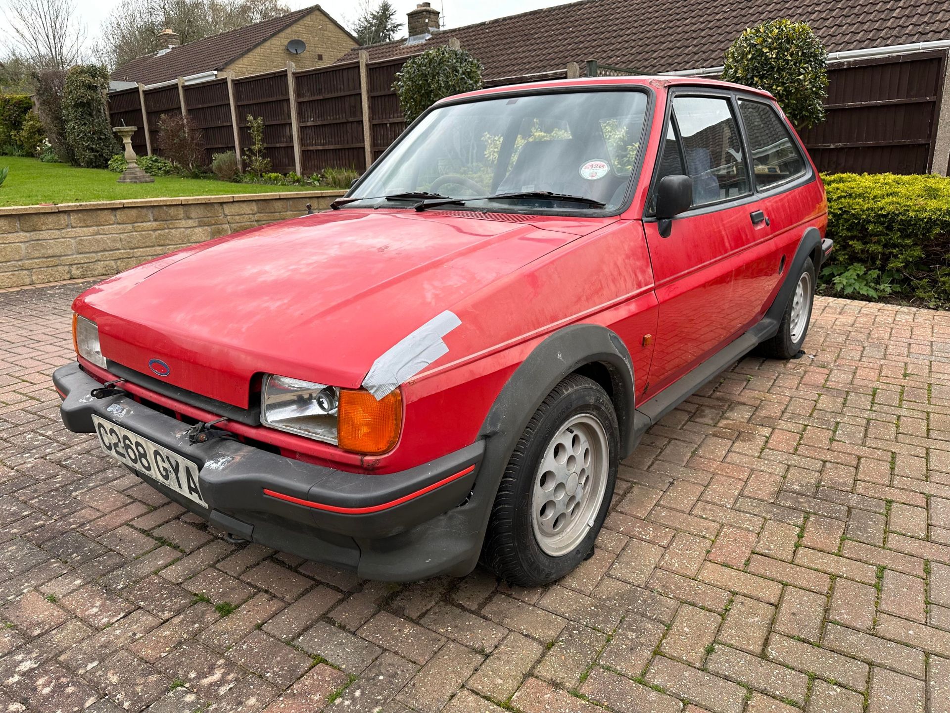 1986 Ford Fiesta XR2 Being sold without reserve Registration number C268 GYA Chassis number - Image 6 of 91