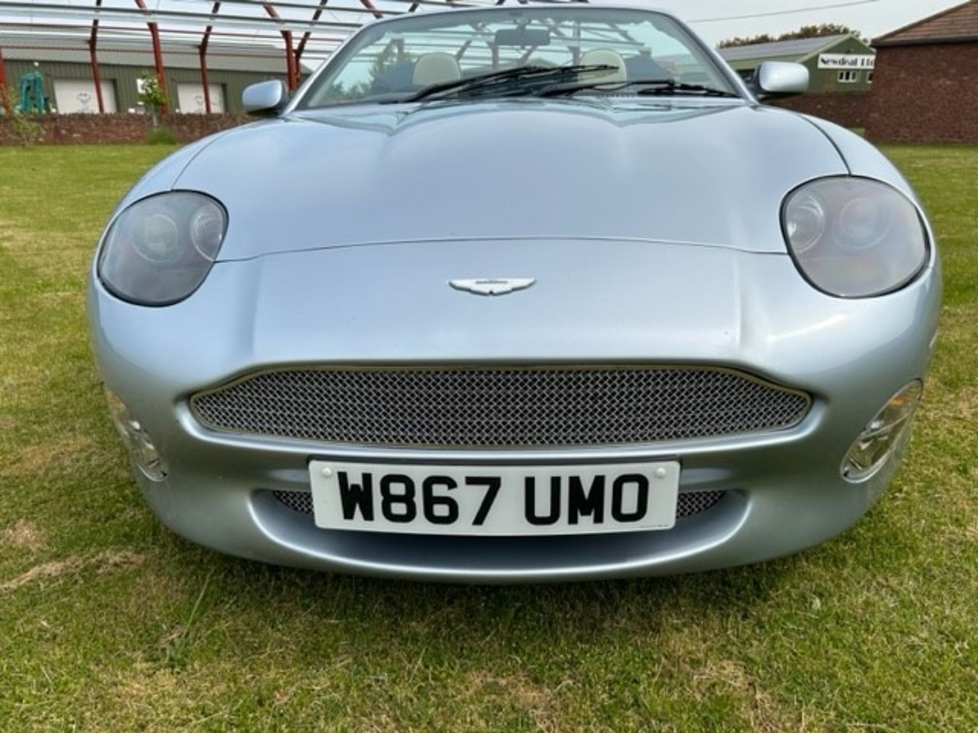 2000 Aston Martin DB7 Vantage Volante Registration number W867 UMO Light metallic blue with interior - Image 63 of 82