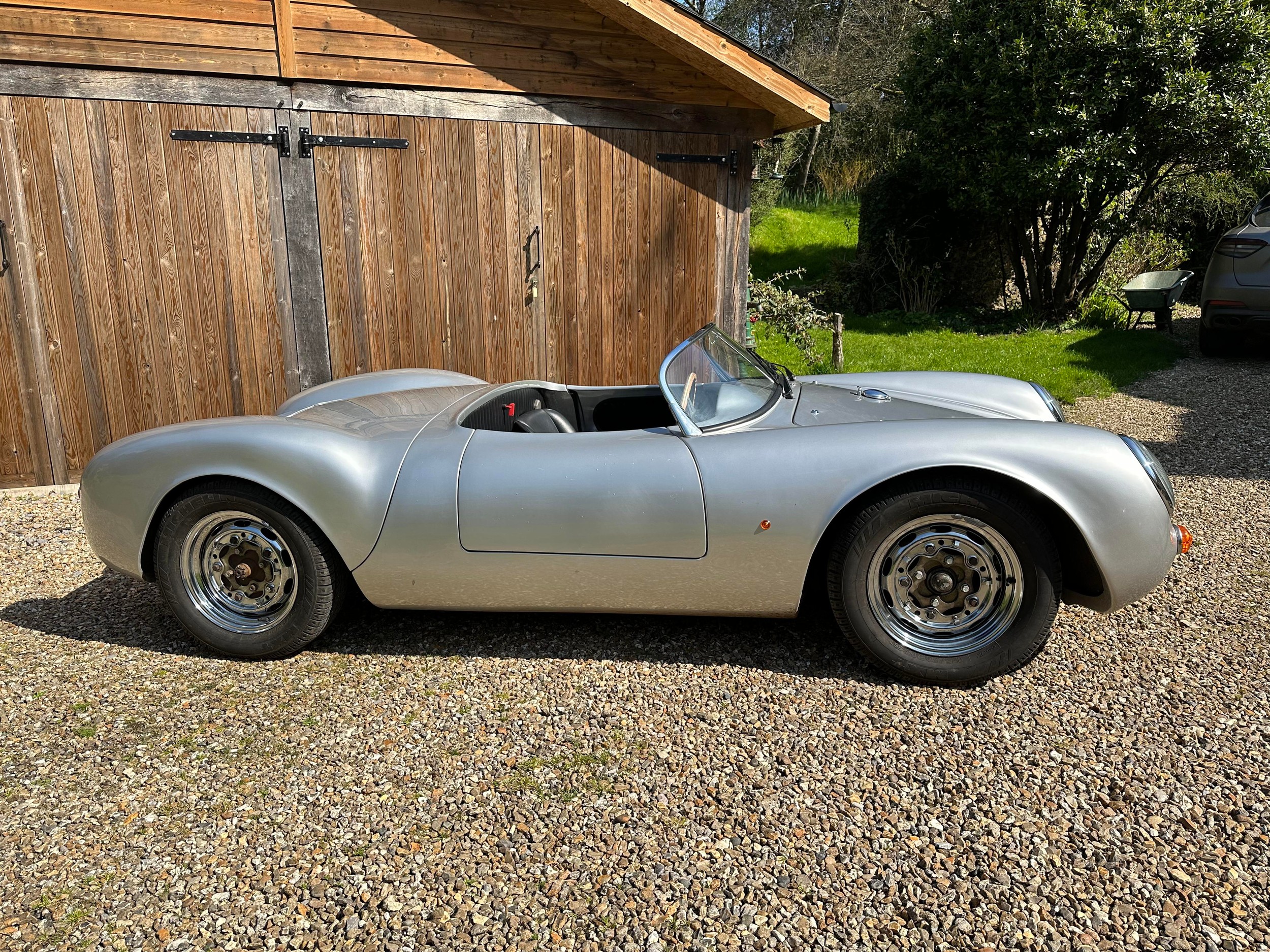 1996 TRAC Technic Porsche 550 Spyder Replica Registration Number Q260 ABL Metallic silver with a - Image 5 of 65