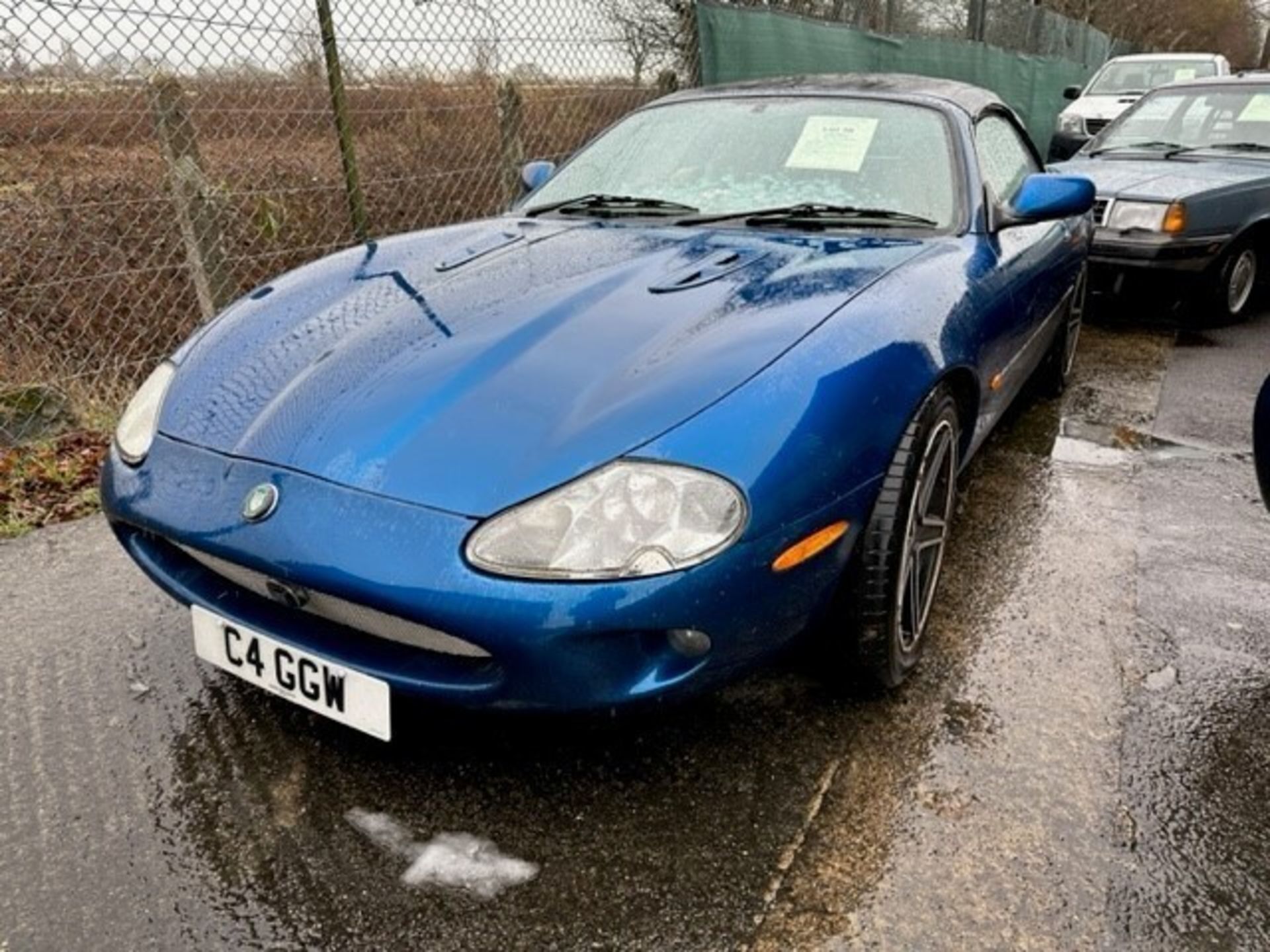 1997 Jaguar XK8 Convertible Registration number C4 GGW Metallic blue with - Image 2 of 17