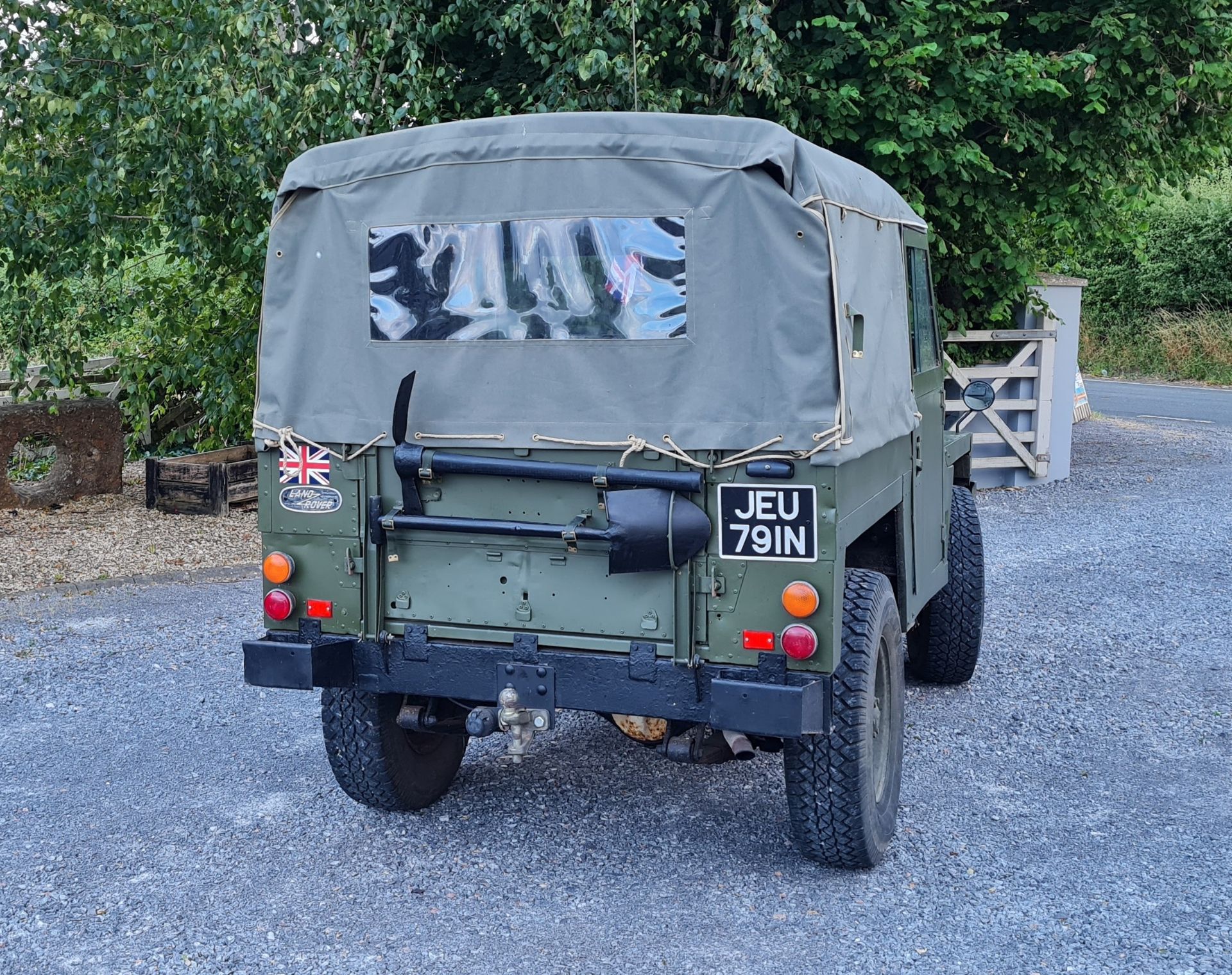 1975 Land Rover 88 inch Lightweight Registration number JEU 791N Chassis number 951-03753-A Bronze - Image 3 of 12