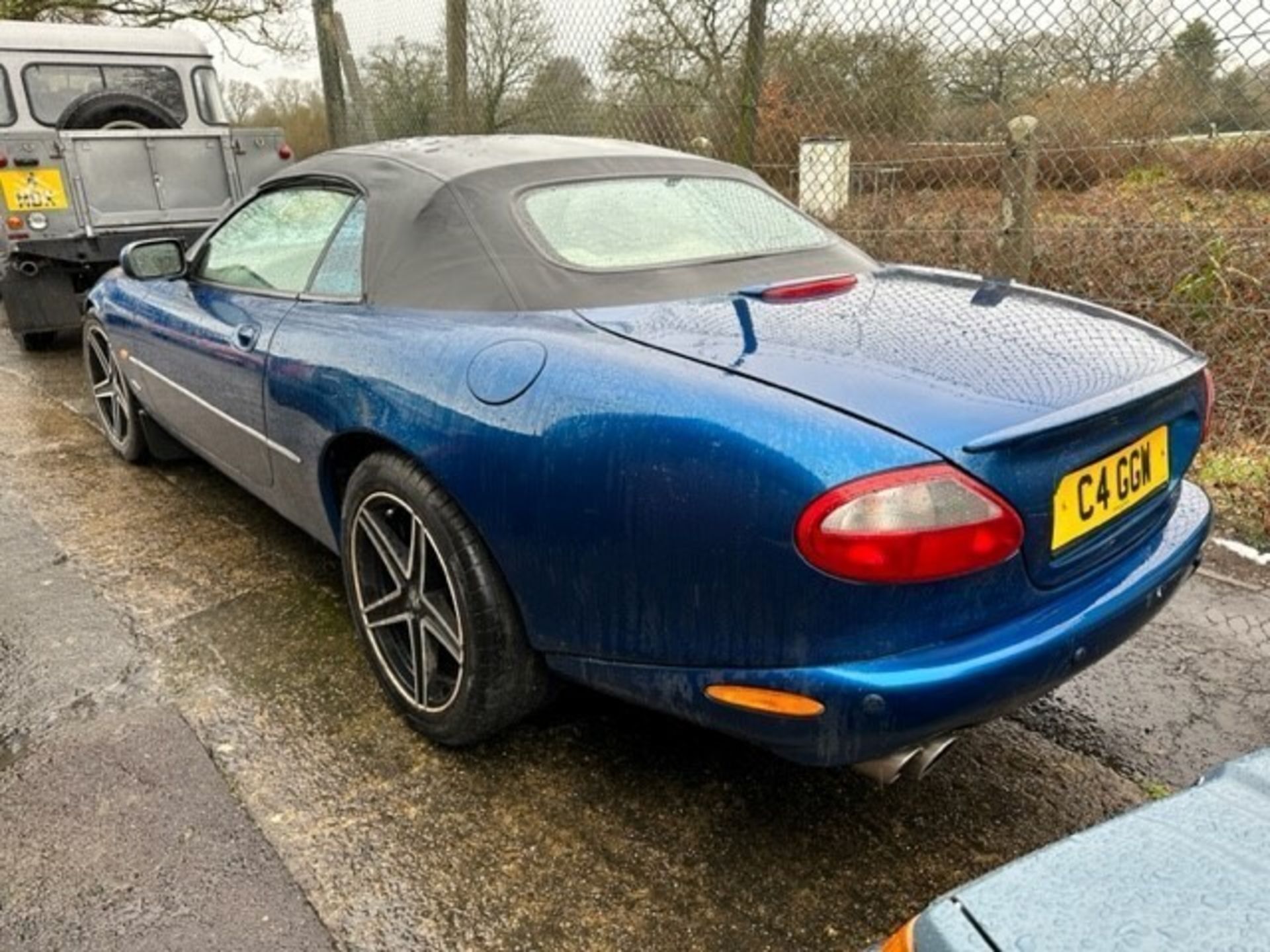 1997 Jaguar XK8 Convertible Registration number C4 GGW Metallic blue with - Image 4 of 17