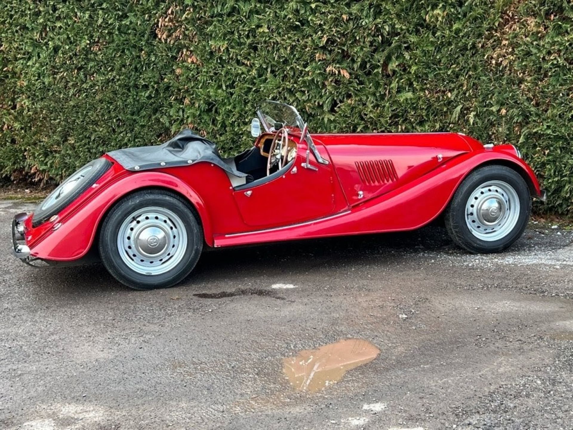 1958 Morgan 4/4 Registration number UH0 183 Chassis number A357 Engine number 391074 Wrexham red - Image 7 of 25