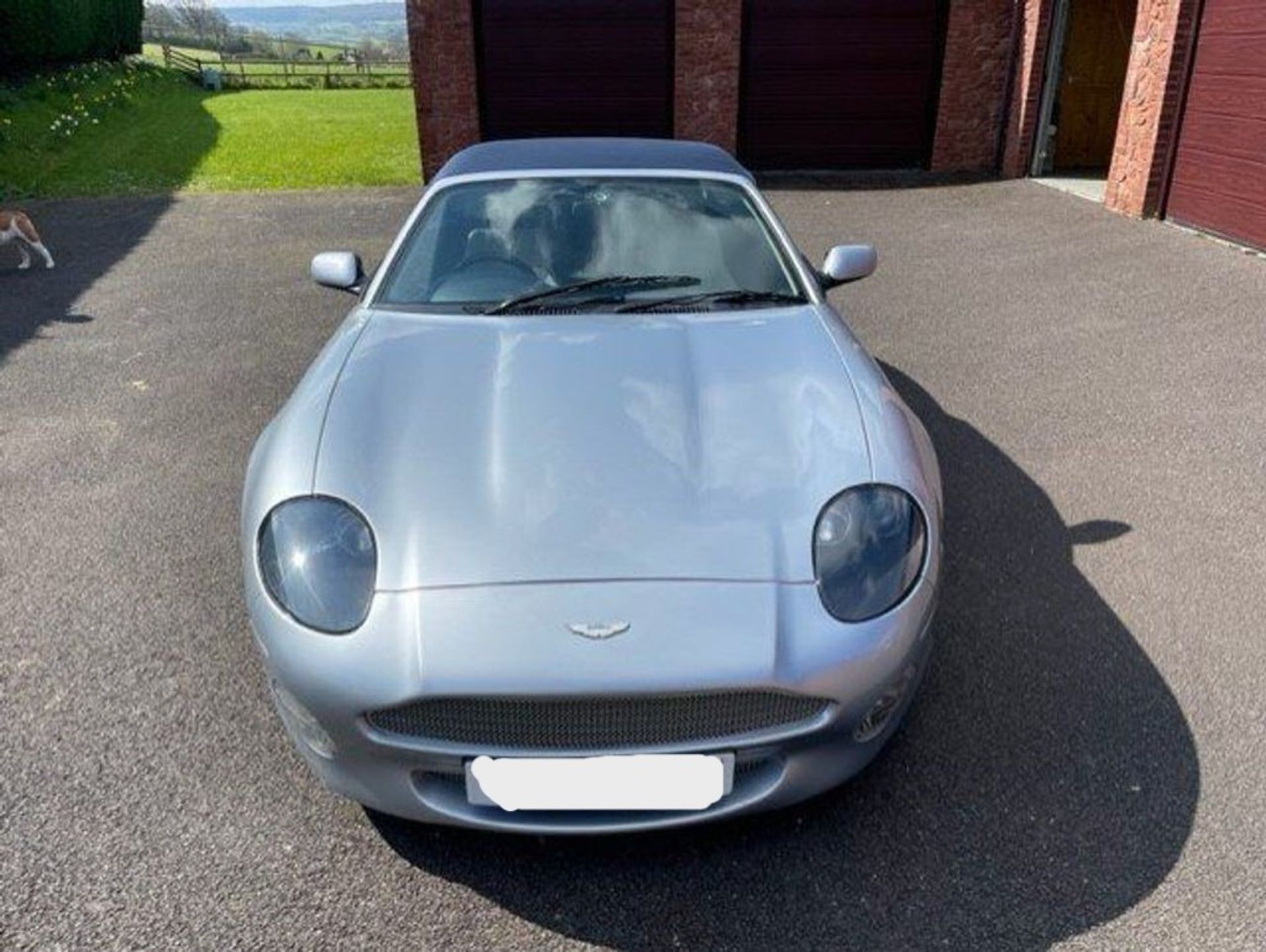 2000 Aston Martin DB7 Vantage Volante Registration number W867 UMO Light metallic blue with interior - Image 4 of 82