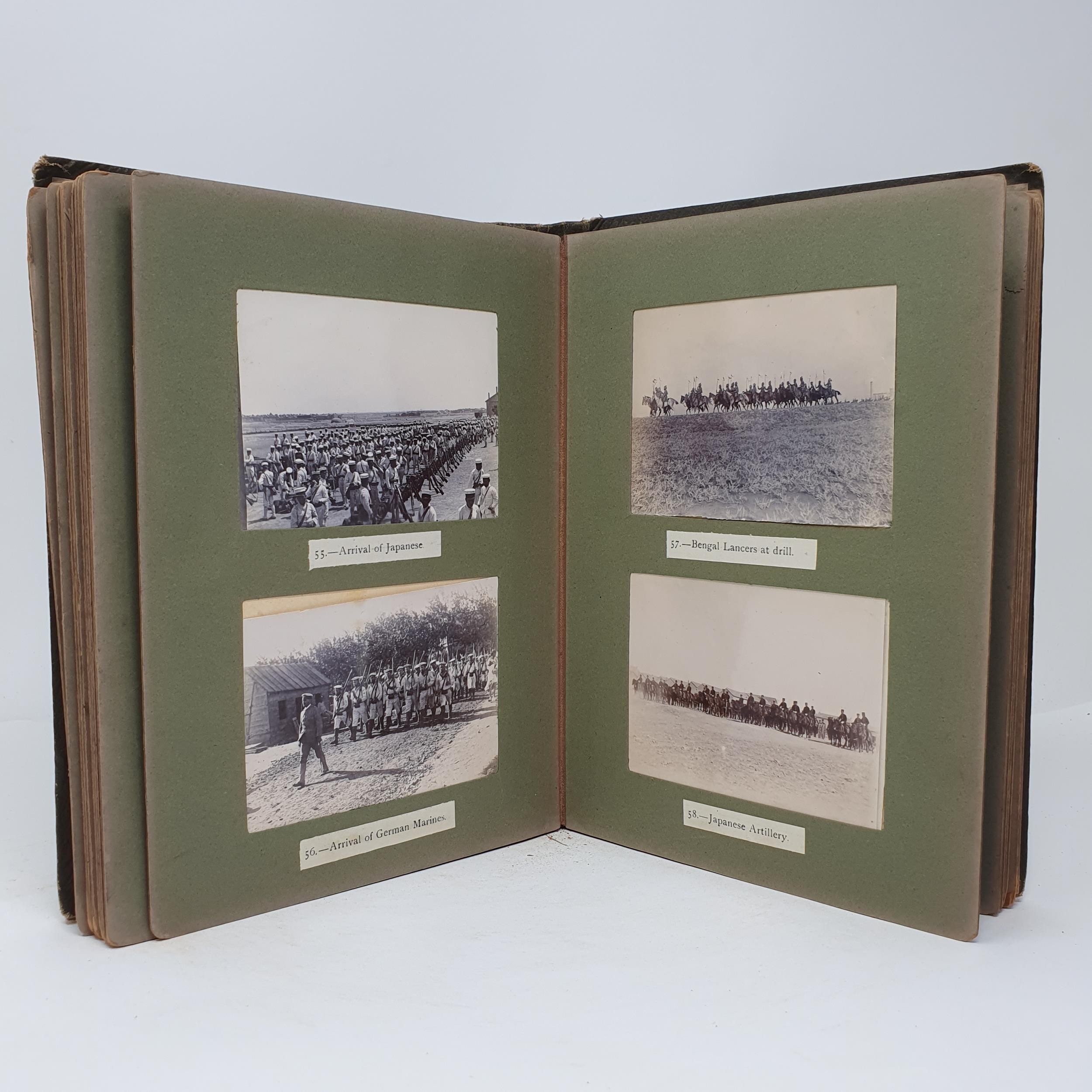 An unusual photograph album, mostly relating to the Boxer Rebellion (1899-1901), mainly with - Image 17 of 28