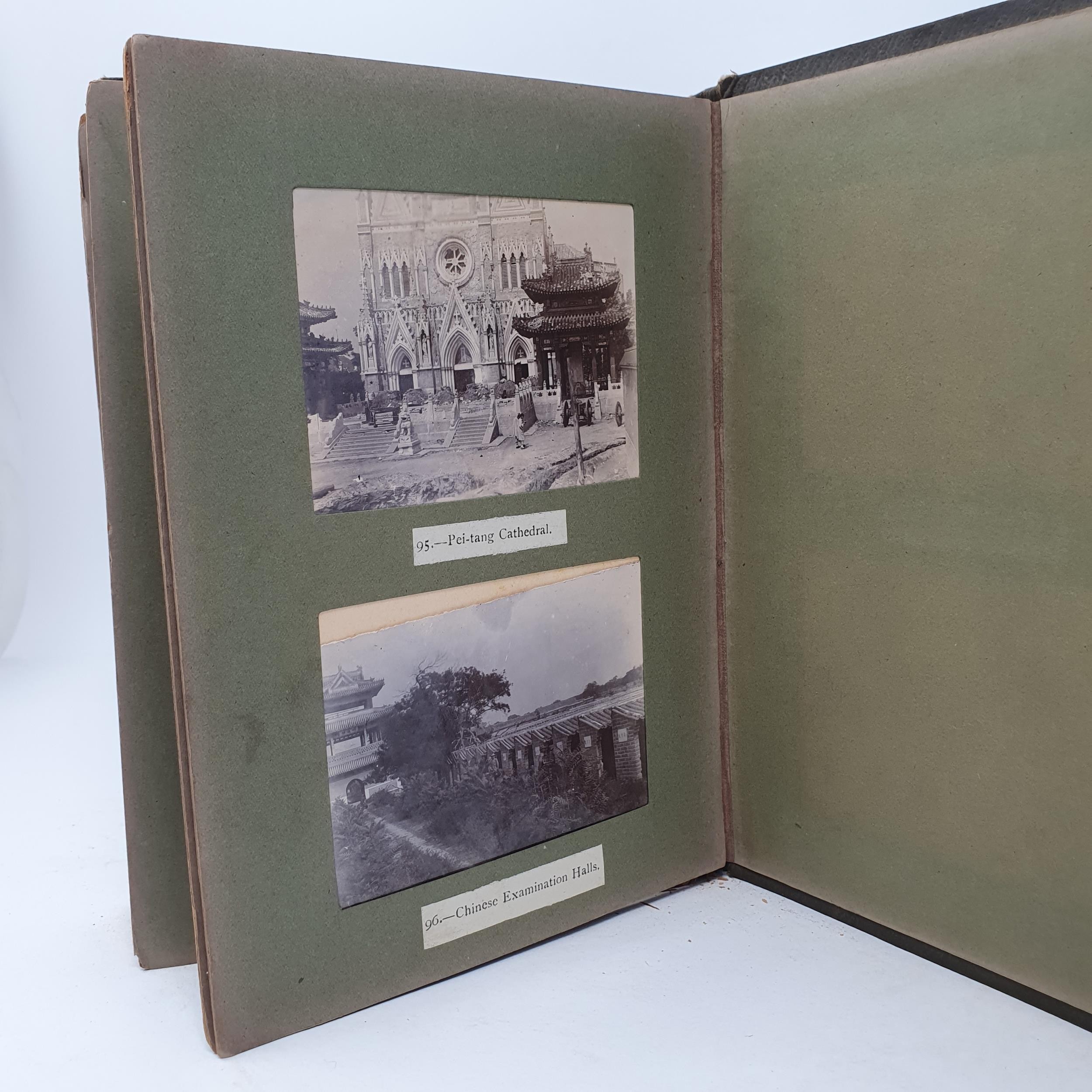An unusual photograph album, mostly relating to the Boxer Rebellion (1899-1901), mainly with - Image 27 of 28