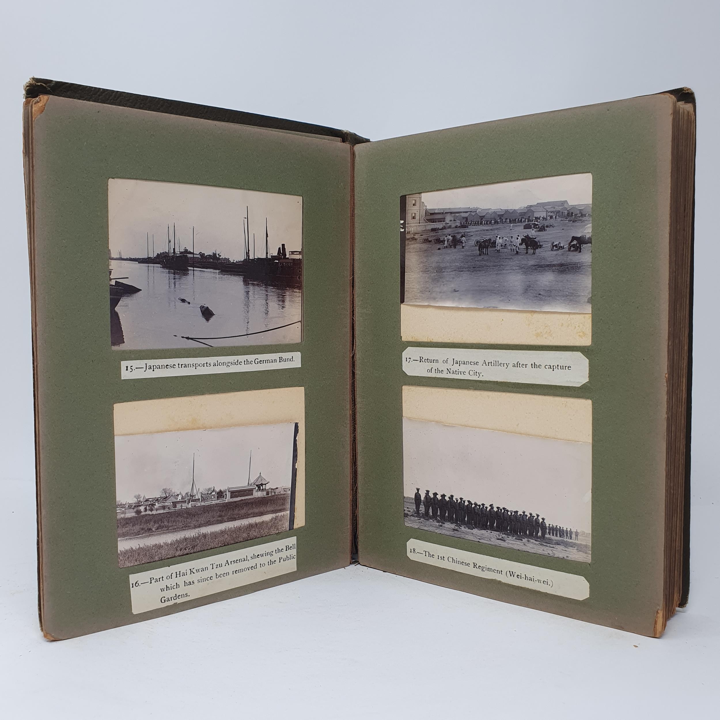 An unusual photograph album, mostly relating to the Boxer Rebellion (1899-1901), mainly with - Image 7 of 28