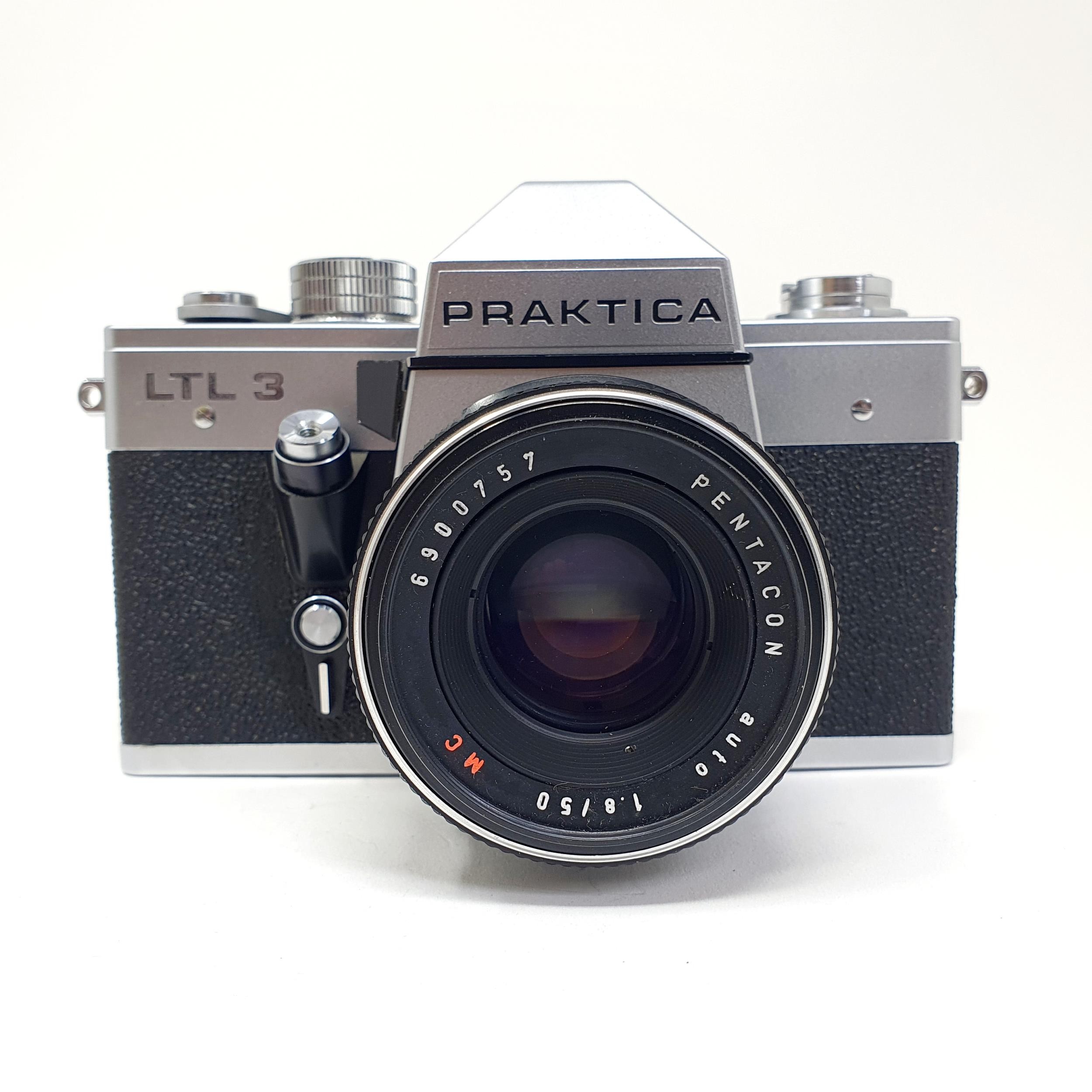 A Praktica LTL3 camera and lens