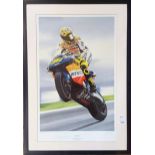 A Sue Worthy artist proof limited edition print, Rossi Style, signed by the artist and by