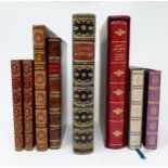 Lee (Austen), A Memoir Of Jane Austen, and assorted other leather bindings (8)
