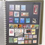 A collection of world stamps, in six Netto stock books, and four other albums (box)