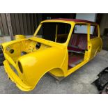 1984 Mini project Being sold without reserve Yellow Restoration project disassembled First Mini with