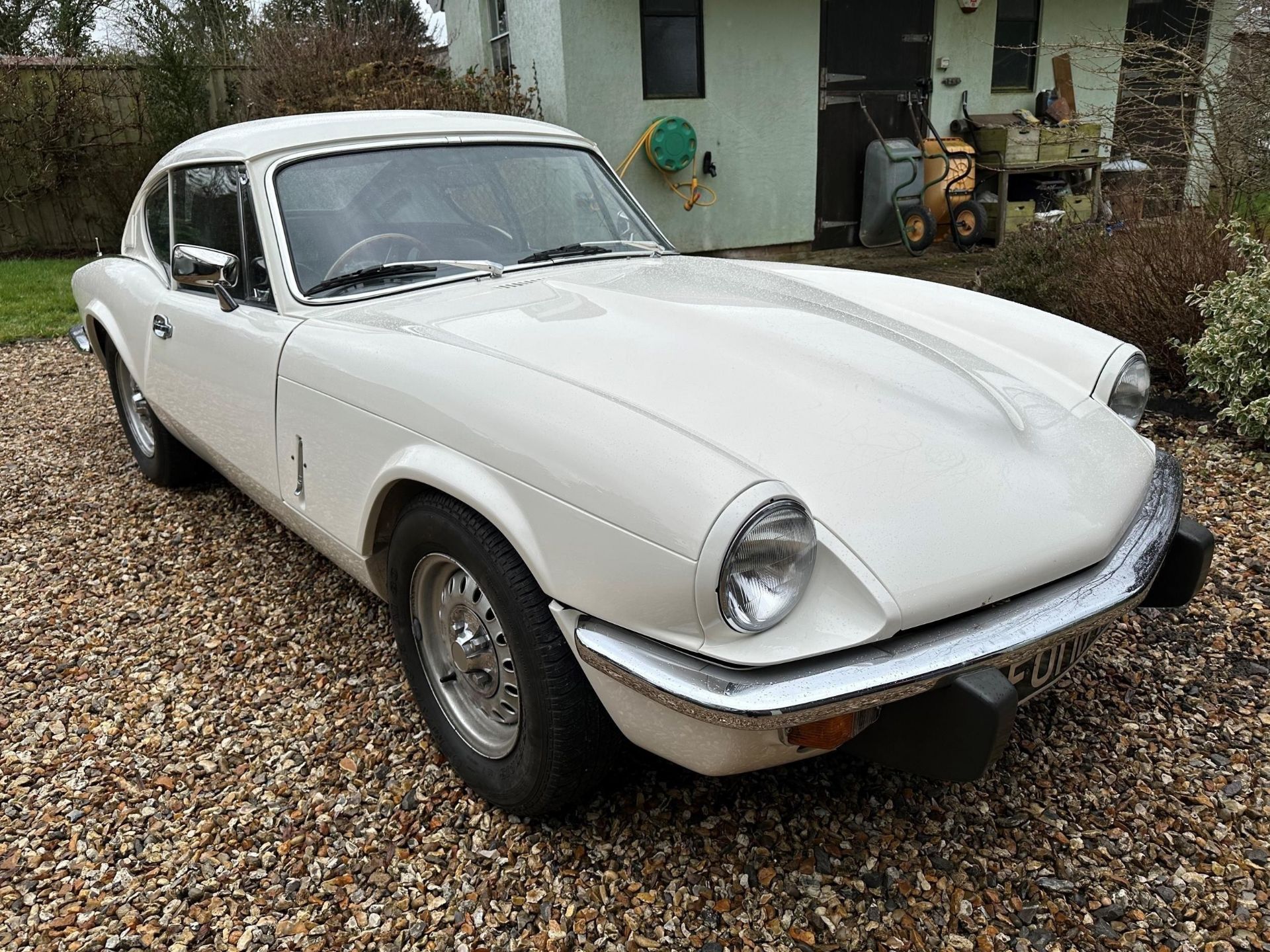 1973 Triumph GT6 Registration number FOI 1177 Chassis number KE145270 Engine number 24517 White with - Image 18 of 34