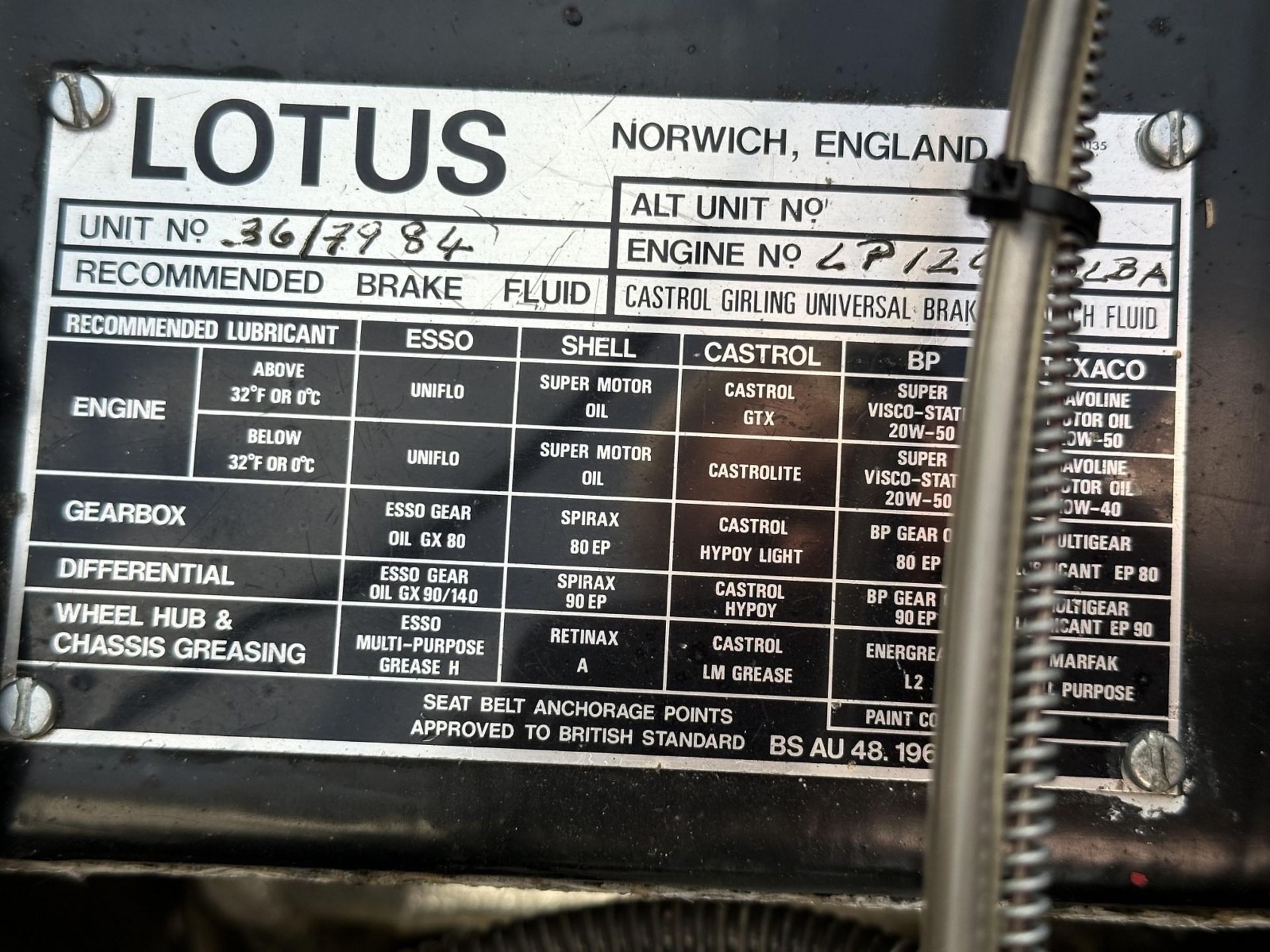1968 Lotus Elan S4 FHC Registration number AVW 124F Chassis number 36/7984 Engine number LP.124. - Image 19 of 50