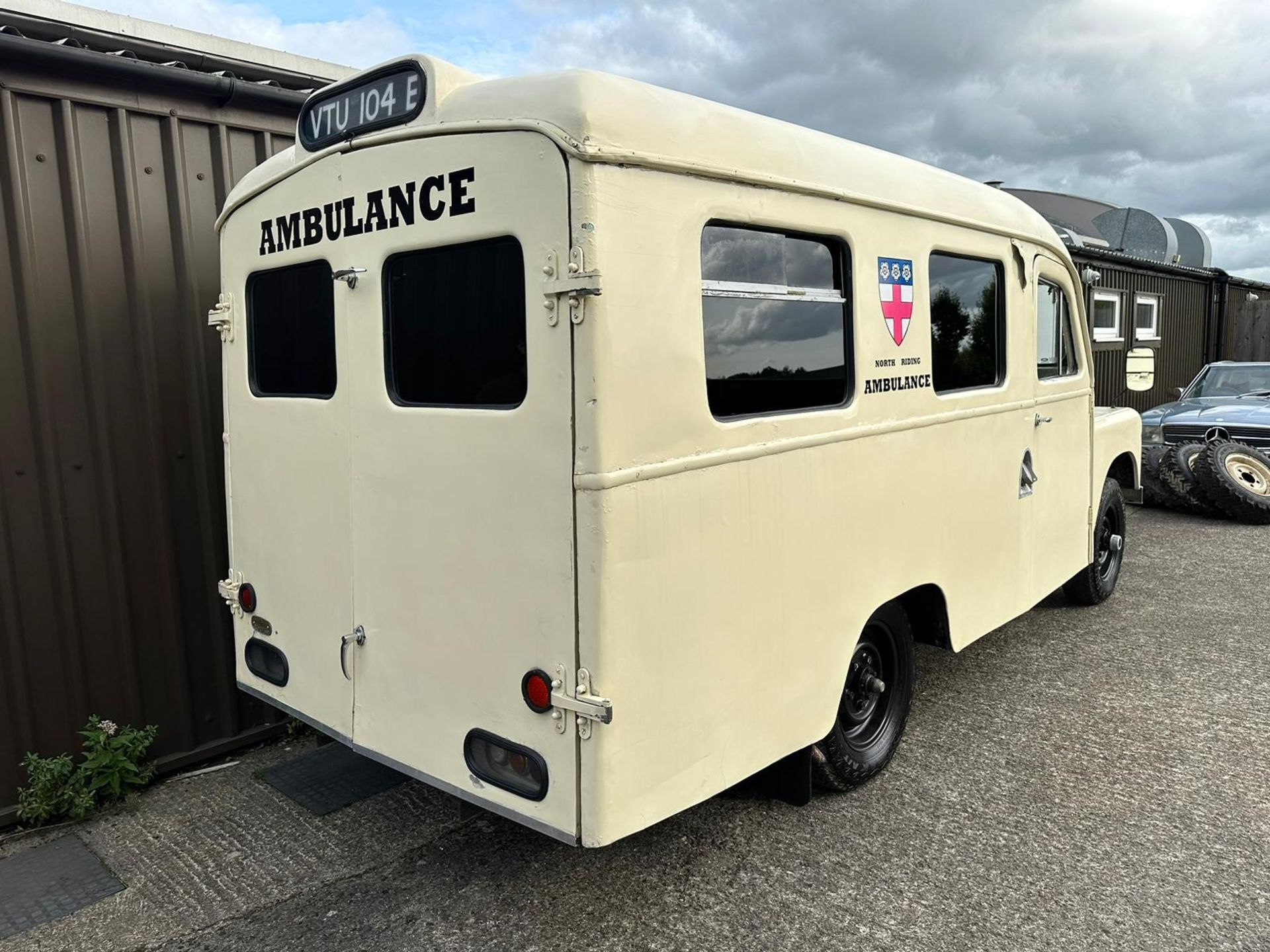 1967 Land Rover Series IIA 109 inch Ambulance Registration number VTU 104E Cream with an interior - Image 2 of 54