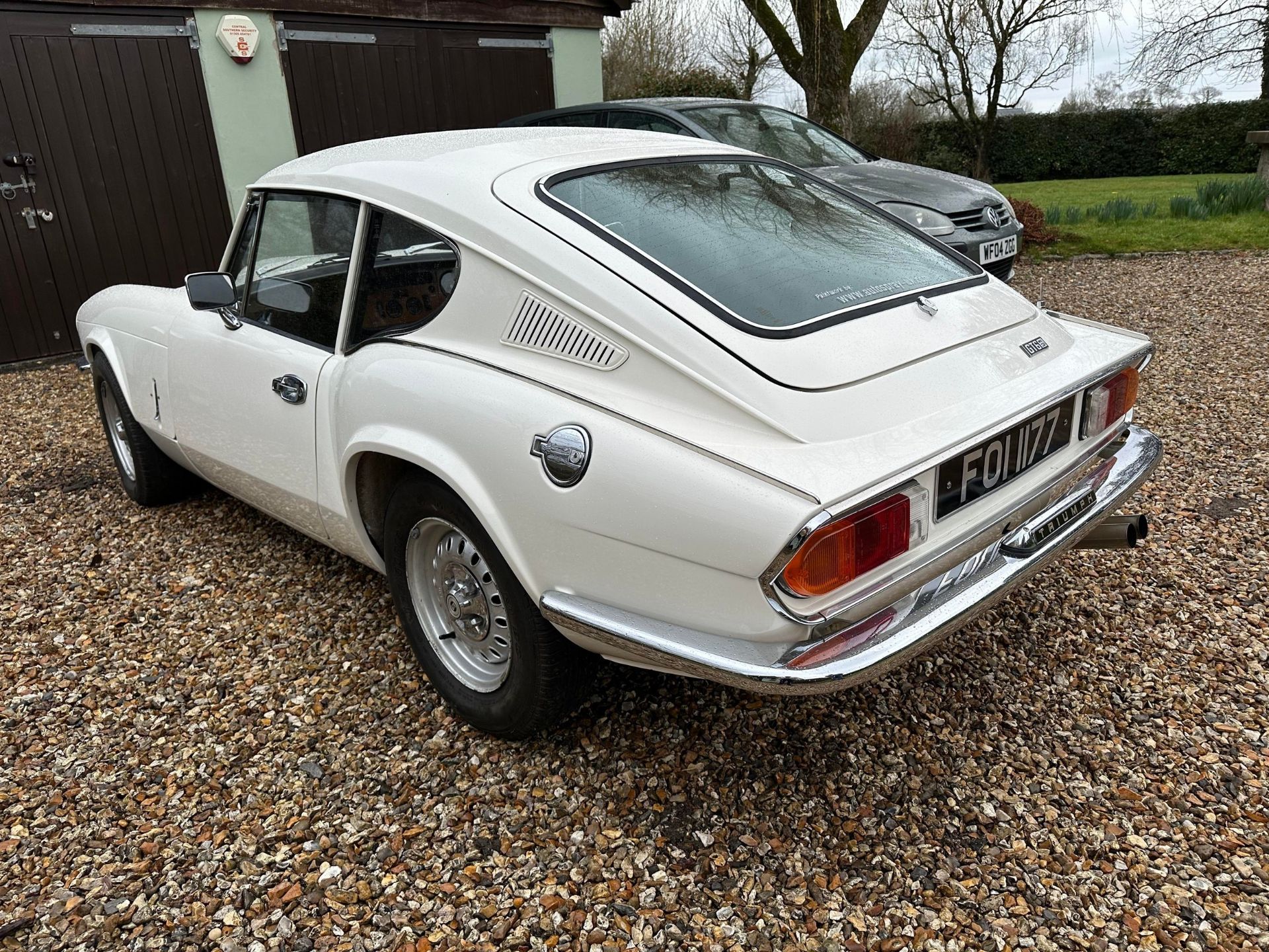 1973 Triumph GT6 Registration number FOI 1177 Chassis number KE145270 Engine number 24517 White with - Image 6 of 34