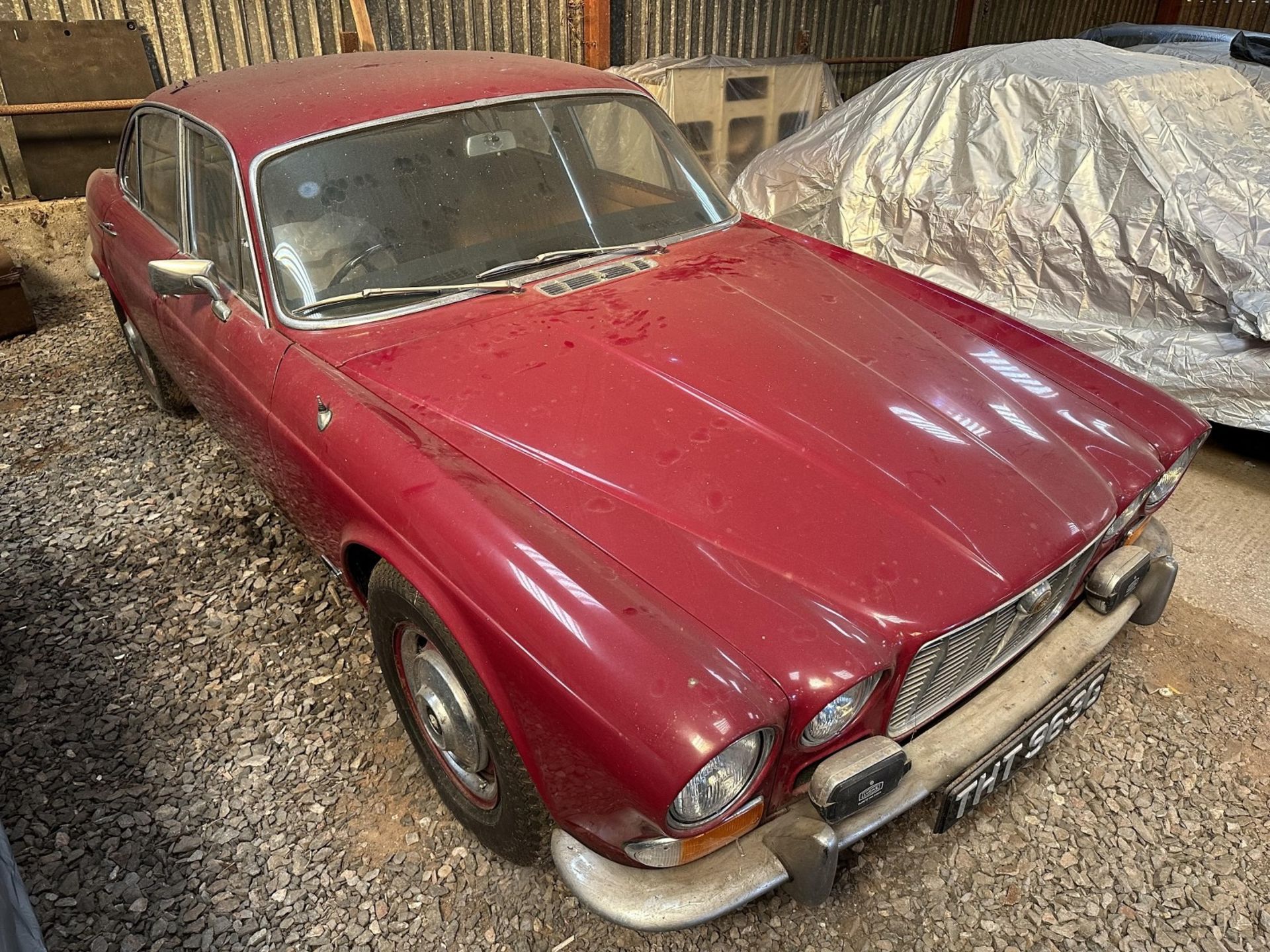 1969 Jaguar XJ6 4.2 Being sold without reserve Registration number THT 963G Red with a mushroom - Image 2 of 73