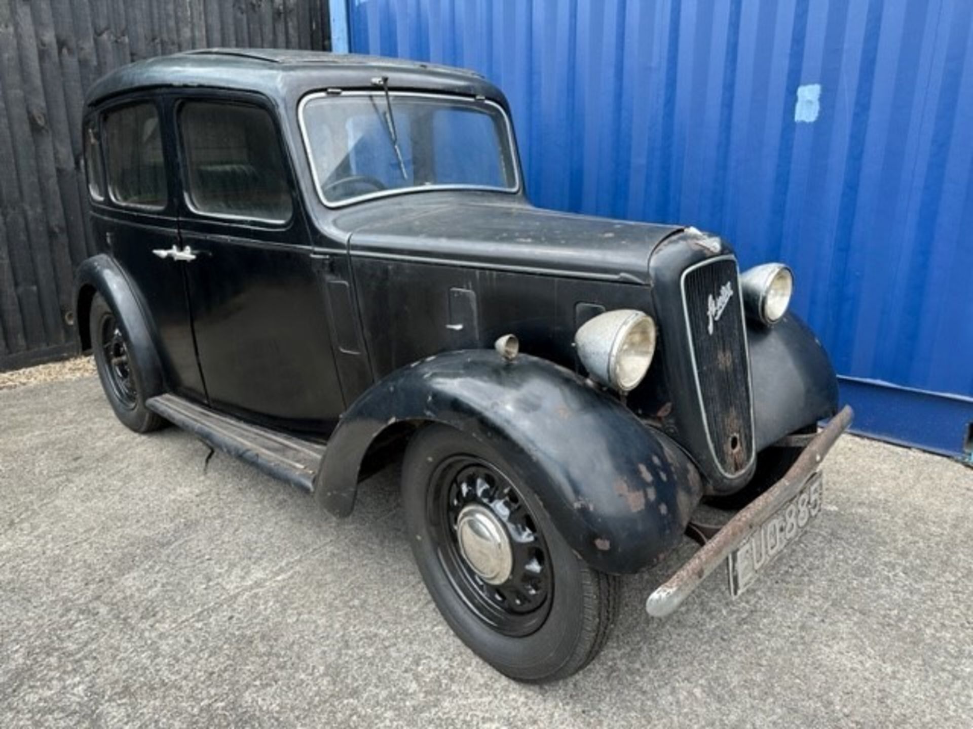 c. 1938 Austin Big 7 ***Regrettably Withdrawn*** Registration number EUO 885 Chassis number C/RV - Image 2 of 11