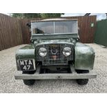 1950 Land Rover Series I 80 inch Registration number MTA 47 Chassis number 06113680 Engine number