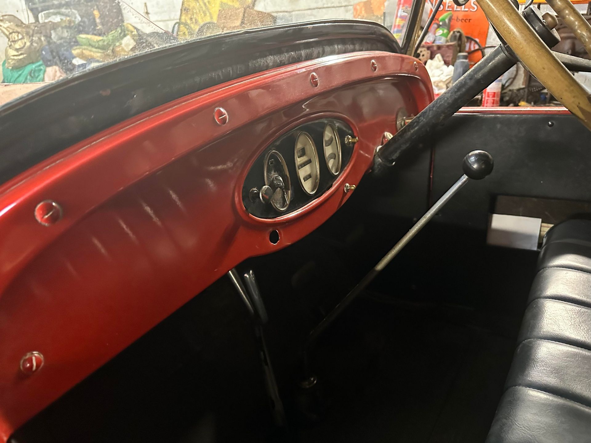 1928 Chevrolet Tourer Registration number EL 7628 Red with a black leather interior Originally - Image 6 of 7