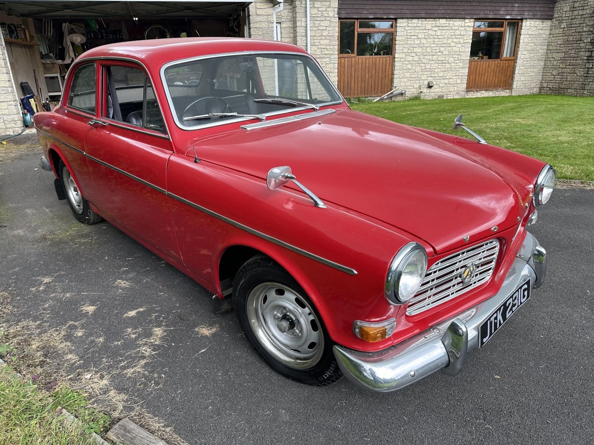 1968 Volvo 131 Registration number JTK 231G Red with a black interior Well presented with much work - Image 4 of 42