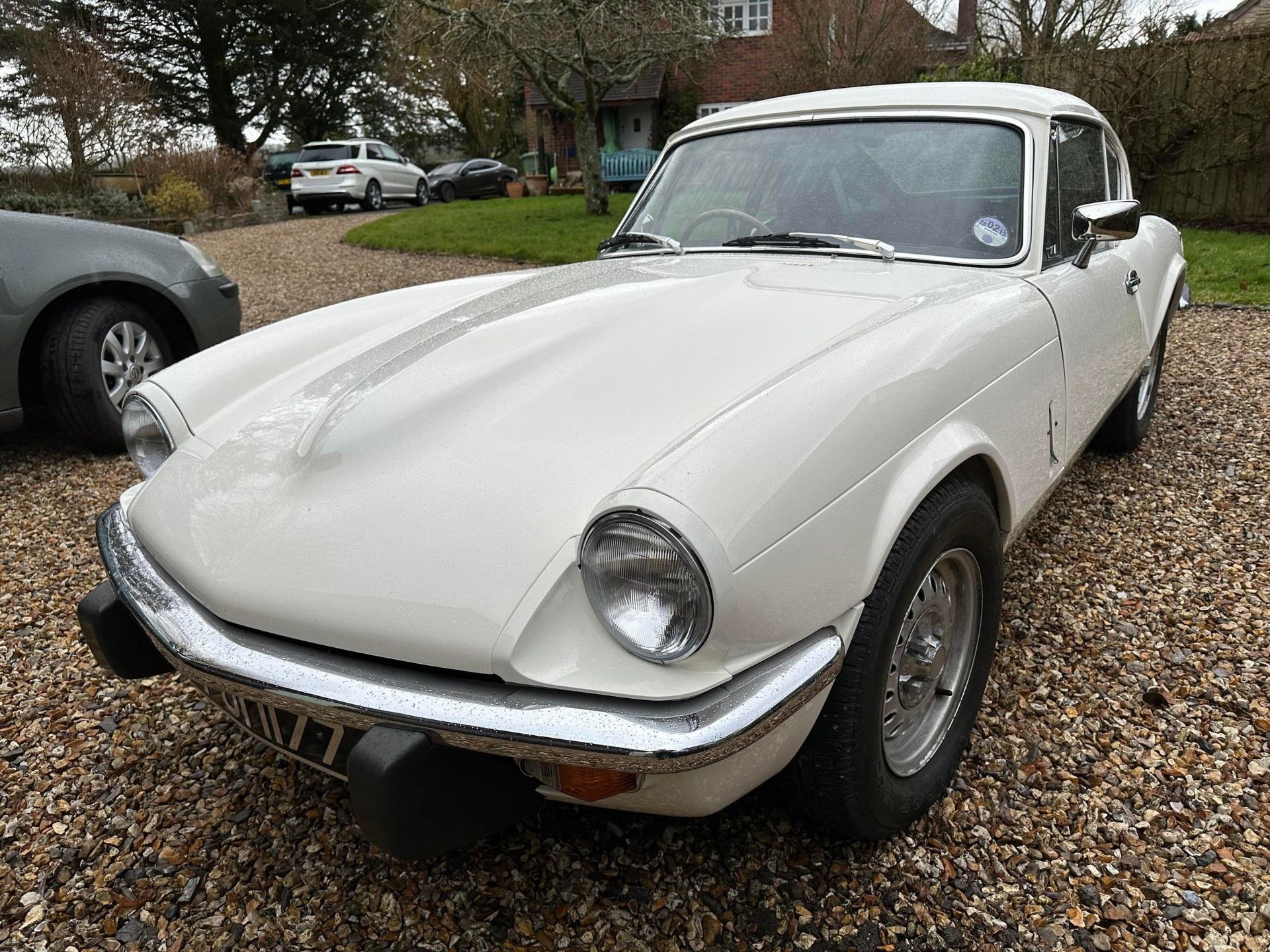 1973 Triumph GT6 Registration number FOI 1177 Chassis number KE145270 Engine number 24517 White with - Image 25 of 34