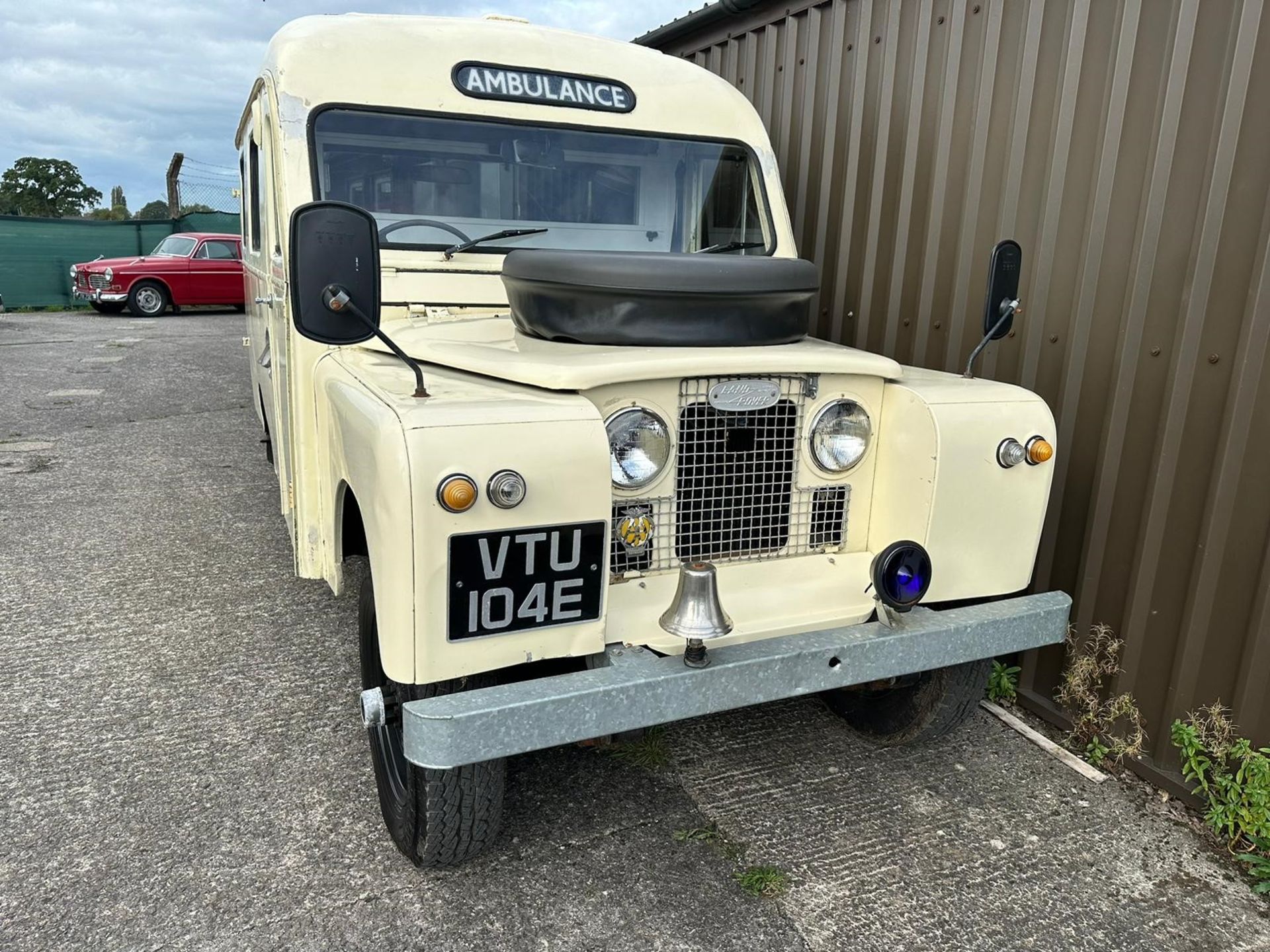 1967 Land Rover Series IIA 109 inch Ambulance Registration number VTU 104E Cream with an interior