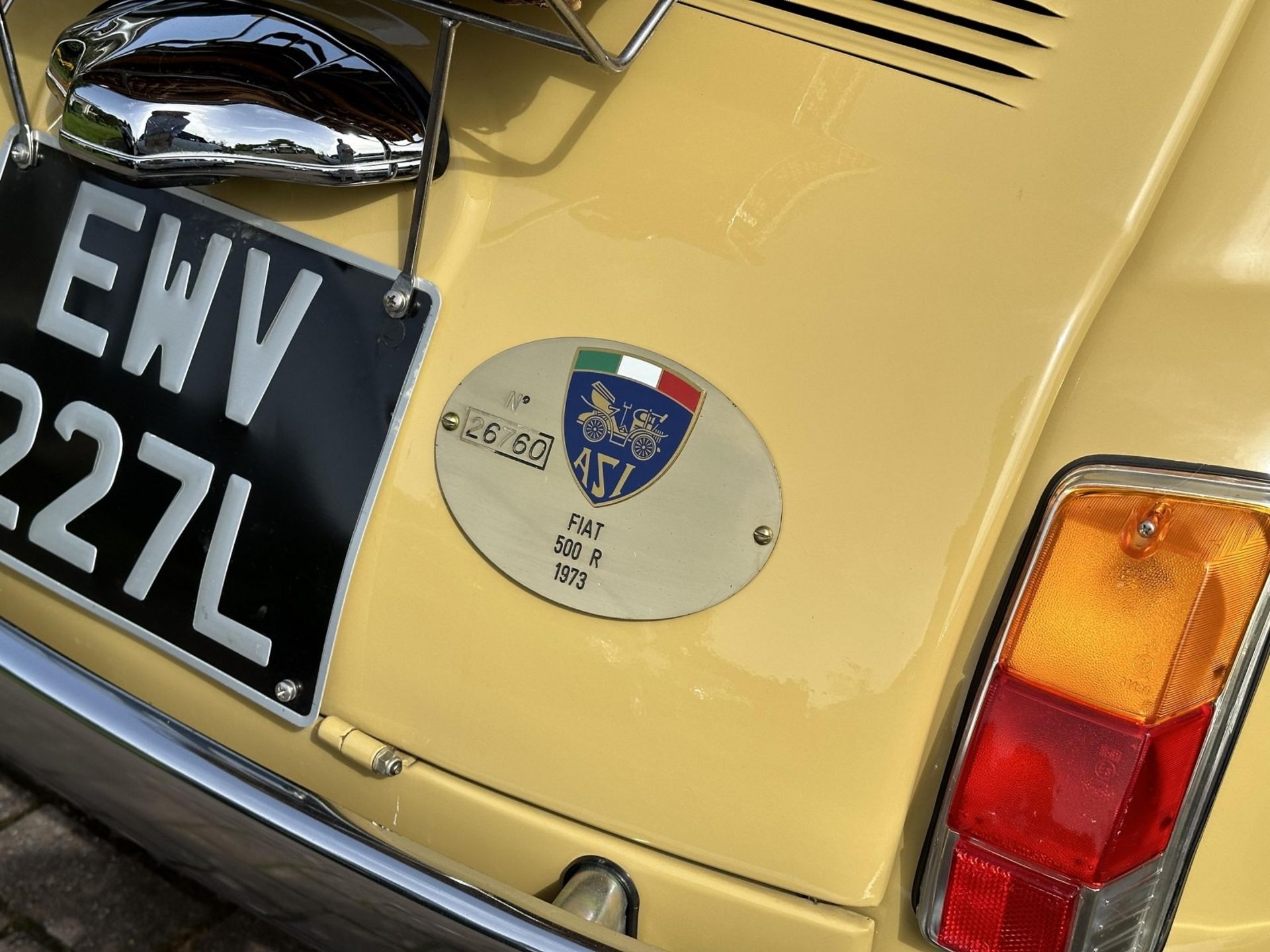 1973 Fiat 500F Registration number EWV 227L Chassis number 110F5125653 Engine number 126A5000 - Image 16 of 51