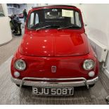 1972 Fiat 500L Registration number BJU 508T Ferrari red Affectionately known as Belle Few original