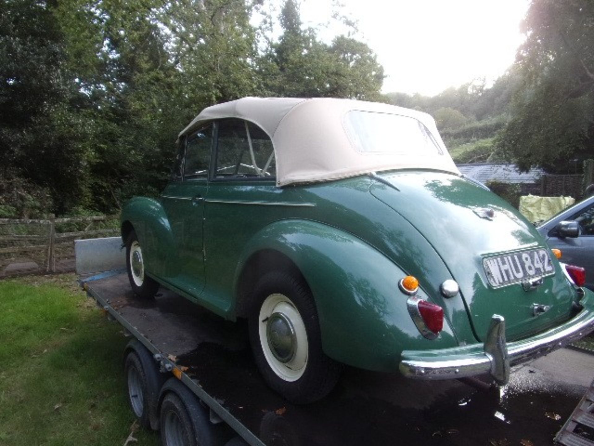 1956 Morris Convertible Registration number WHU 842 Chassis number FCF11/405659 Engine number 10WA- - Image 2 of 8