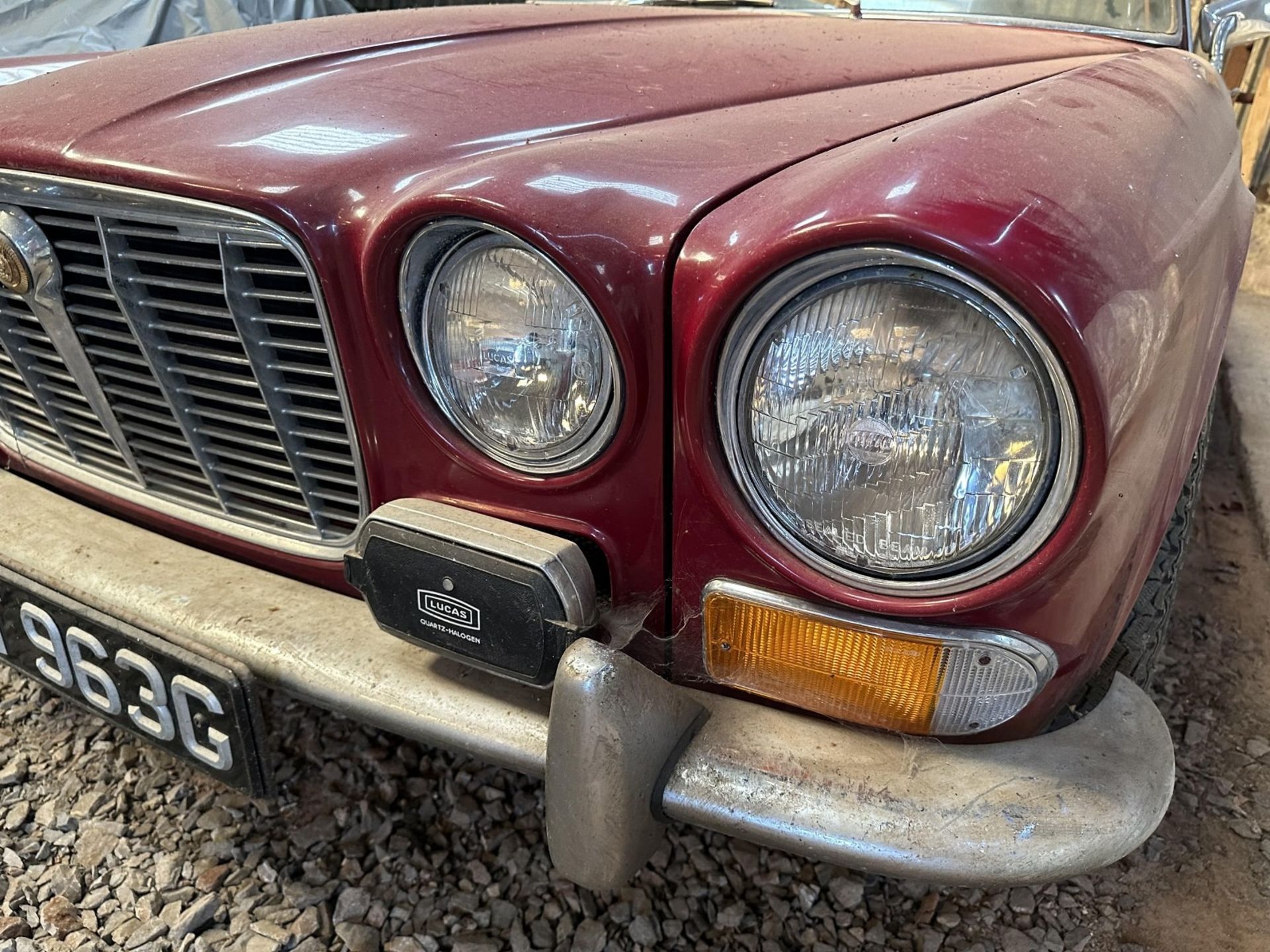 1969 Jaguar XJ6 4.2 Being sold without reserve Registration number THT 963G Red with a mushroom - Image 14 of 73